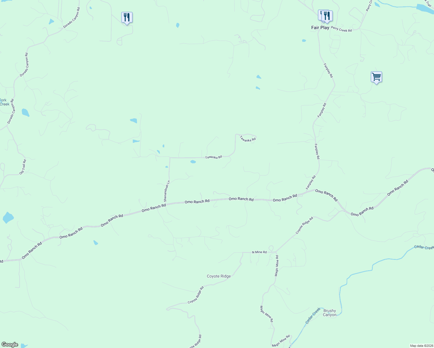 map of restaurants, bars, coffee shops, grocery stores, and more near 3900 Tawanka Road in Somerset