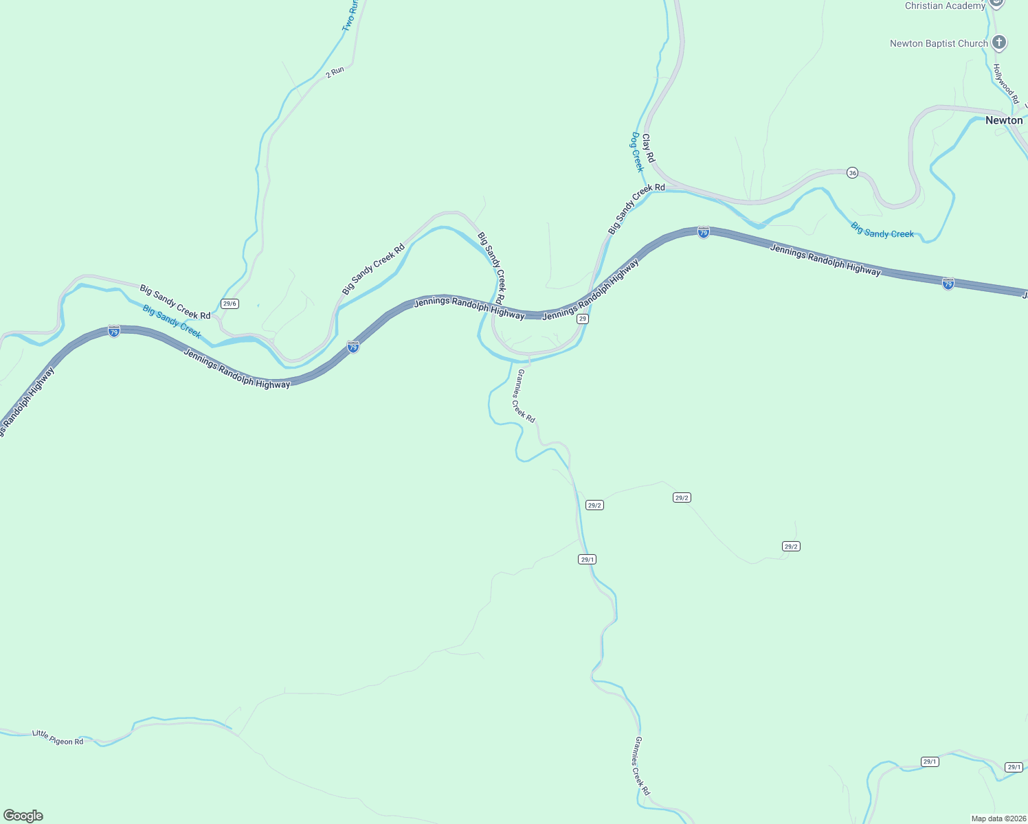 map of restaurants, bars, coffee shops, grocery stores, and more near 1 Grannies Creek Road in Newton