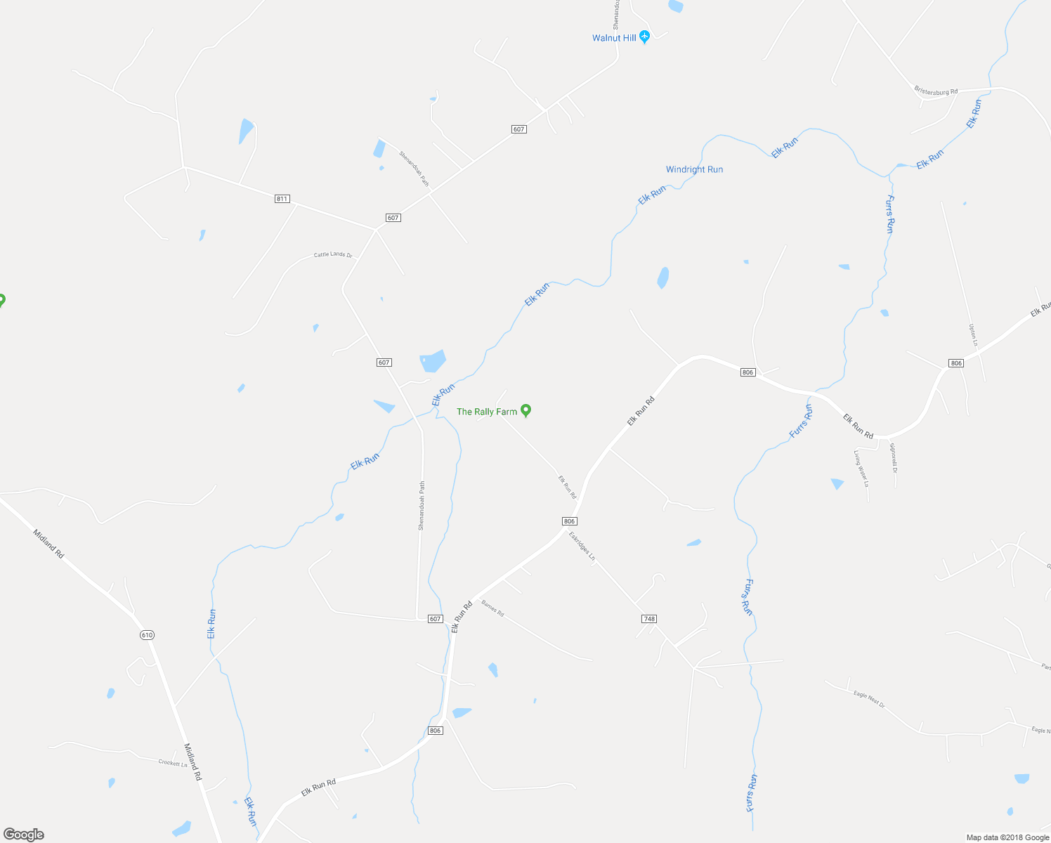 map of restaurants, bars, coffee shops, grocery stores, and more near 11686 Elk Run Road in Catlett
