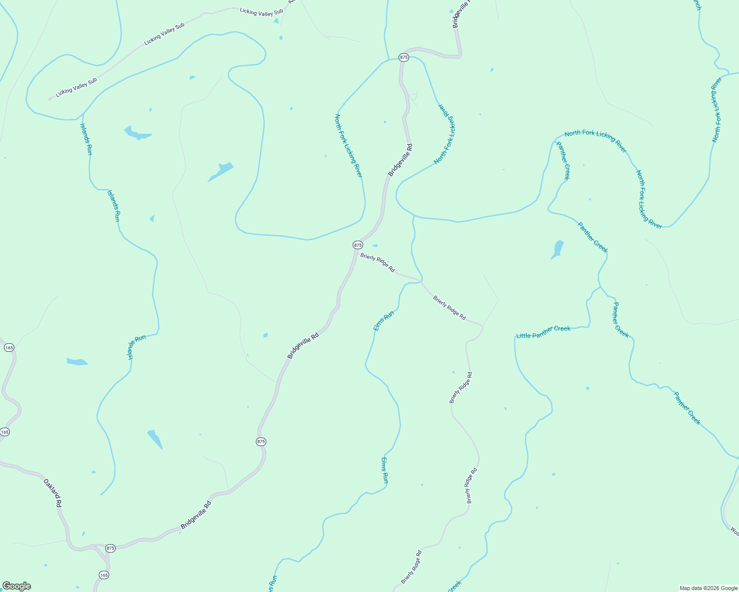 map of restaurants, bars, coffee shops, grocery stores, and more near 4157 Brierly Ridge Road in Mount Olivet