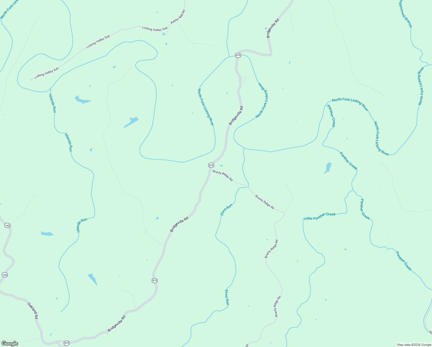 map of restaurants, bars, coffee shops, grocery stores, and more near 4157 Brierly Ridge Road in Mount Olivet
