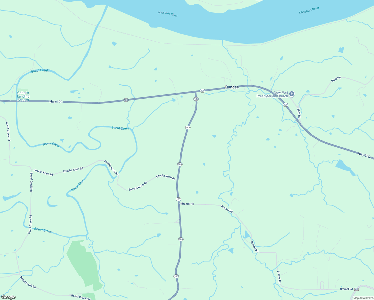 map of restaurants, bars, coffee shops, grocery stores, and more near 3154 Missouri 185 in Washington