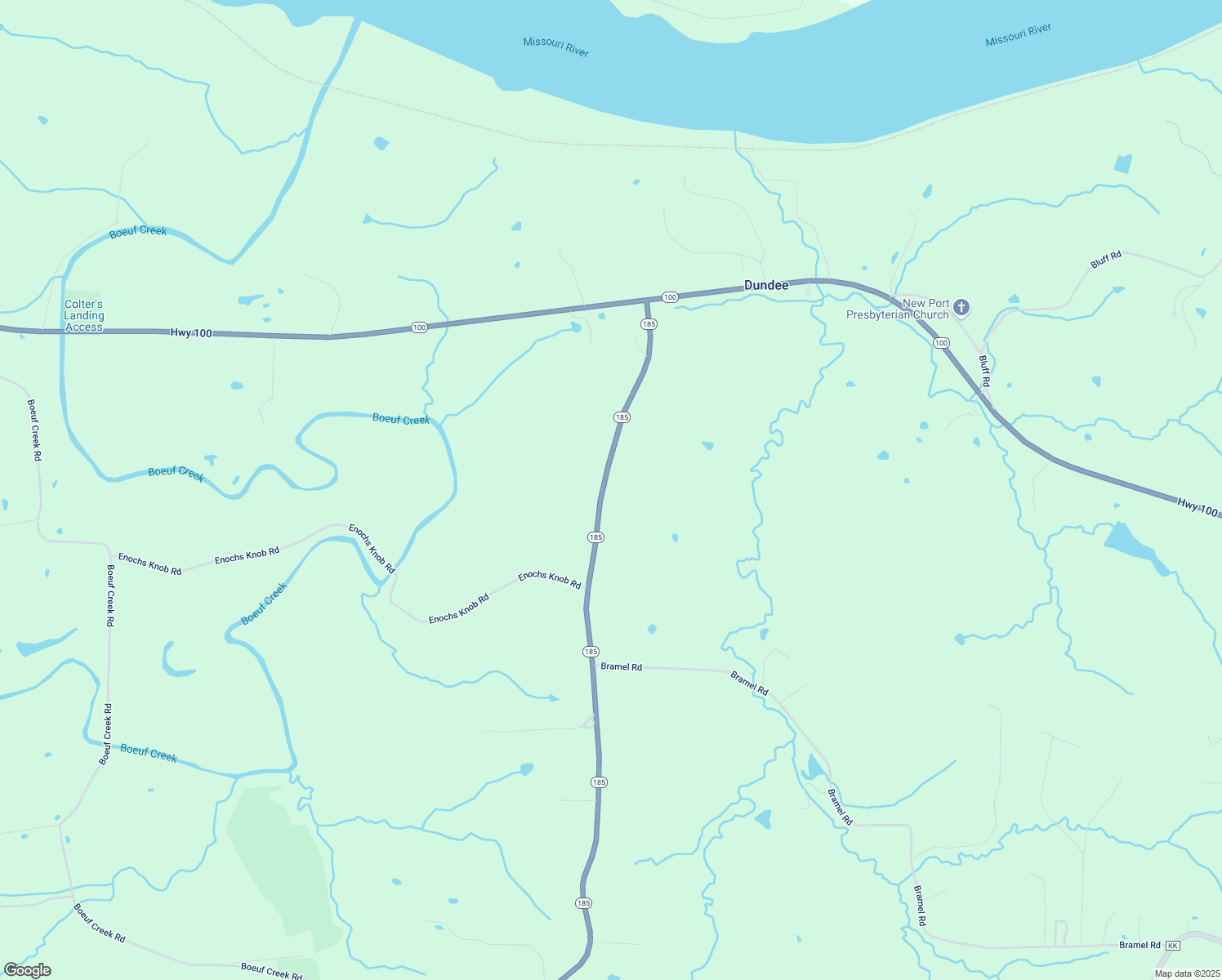 map of restaurants, bars, coffee shops, grocery stores, and more near 3154 Missouri 185 in Washington
