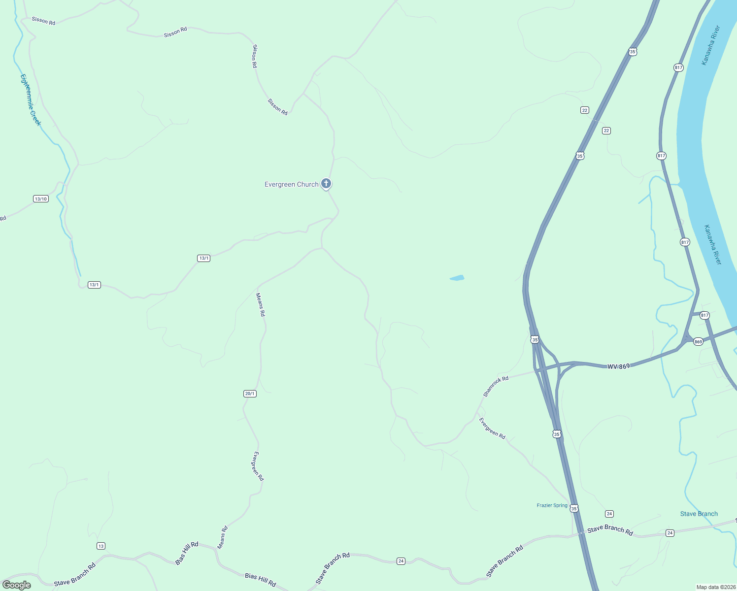 map of restaurants, bars, coffee shops, grocery stores, and more near Mt Union-Evergreen Rd in Putnam