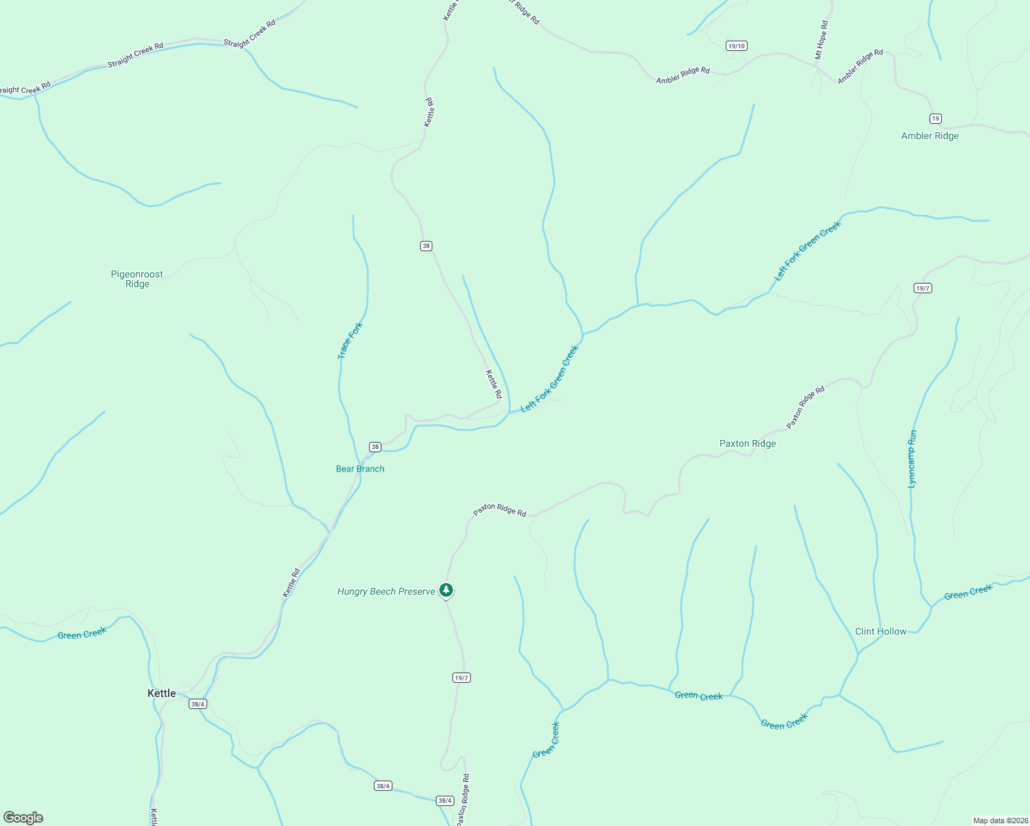 map of restaurants, bars, coffee shops, grocery stores, and more near Ivy Road in Roane County