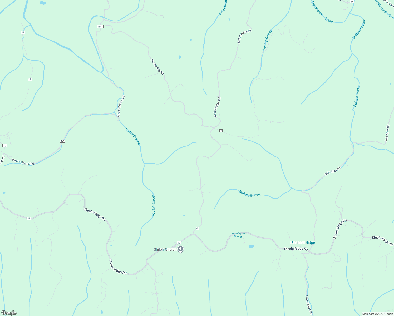 map of restaurants, bars, coffee shops, grocery stores, and more near 2379 Dunlap Ridge Road in Buffalo