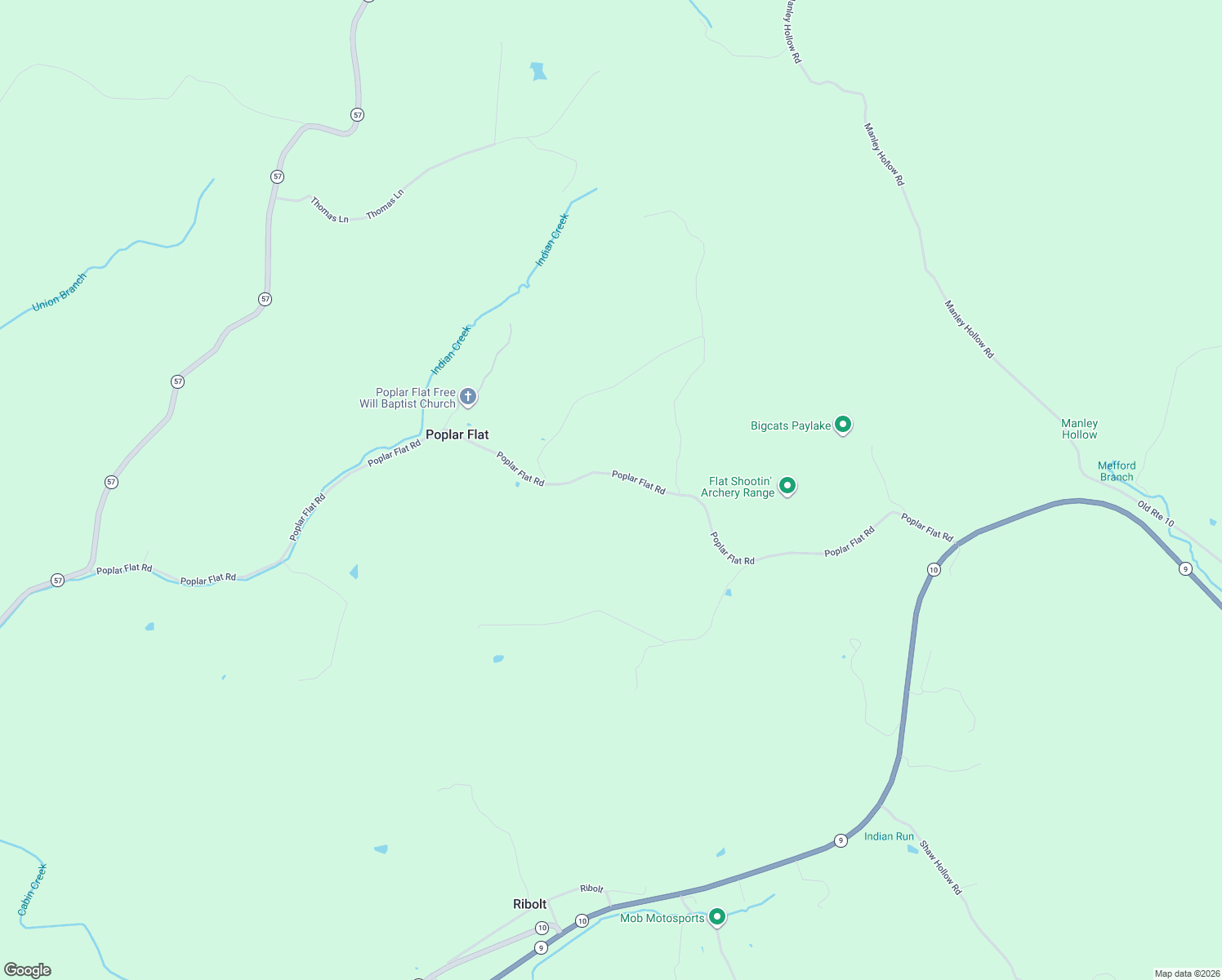 map of restaurants, bars, coffee shops, grocery stores, and more near 1131 Poplar Flat Road in Tollesboro