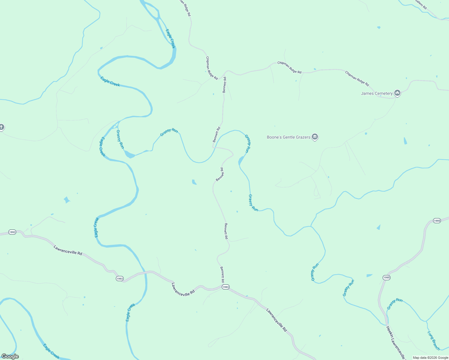 map of restaurants, bars, coffee shops, grocery stores, and more near 1010 Bennett Road in Williamstown