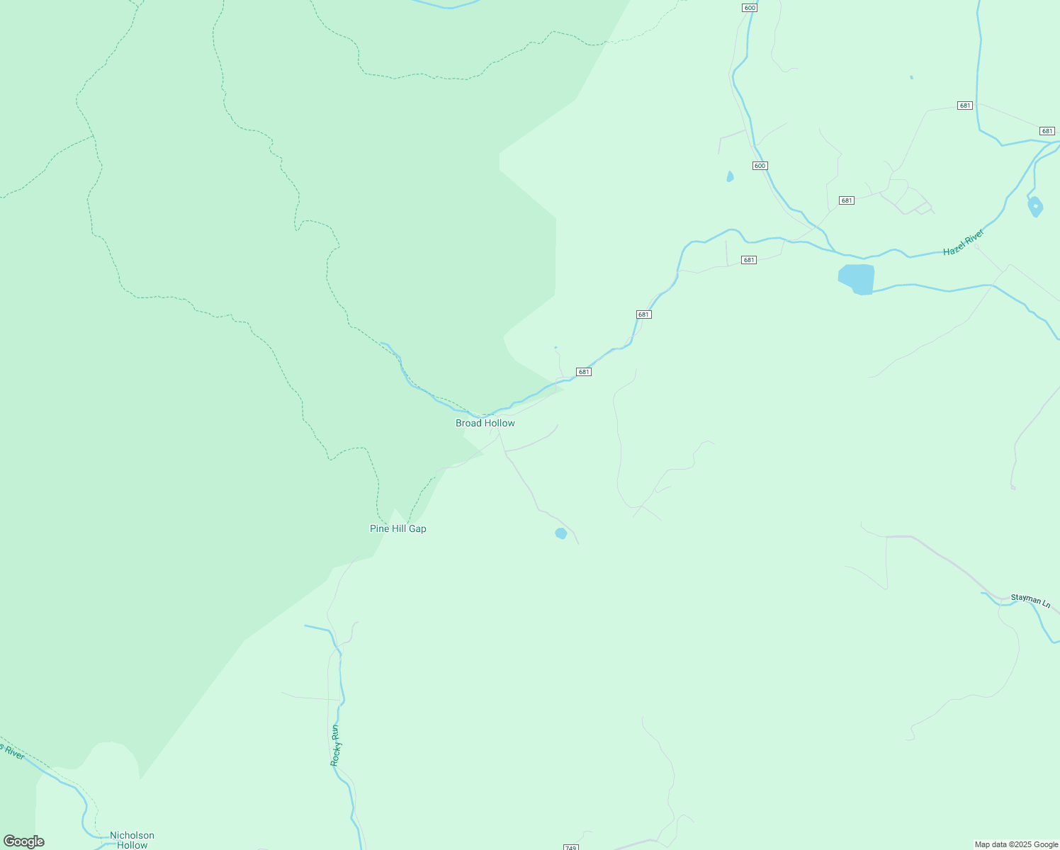 map of restaurants, bars, coffee shops, grocery stores, and more near 437 Rolling Road in Sperryville