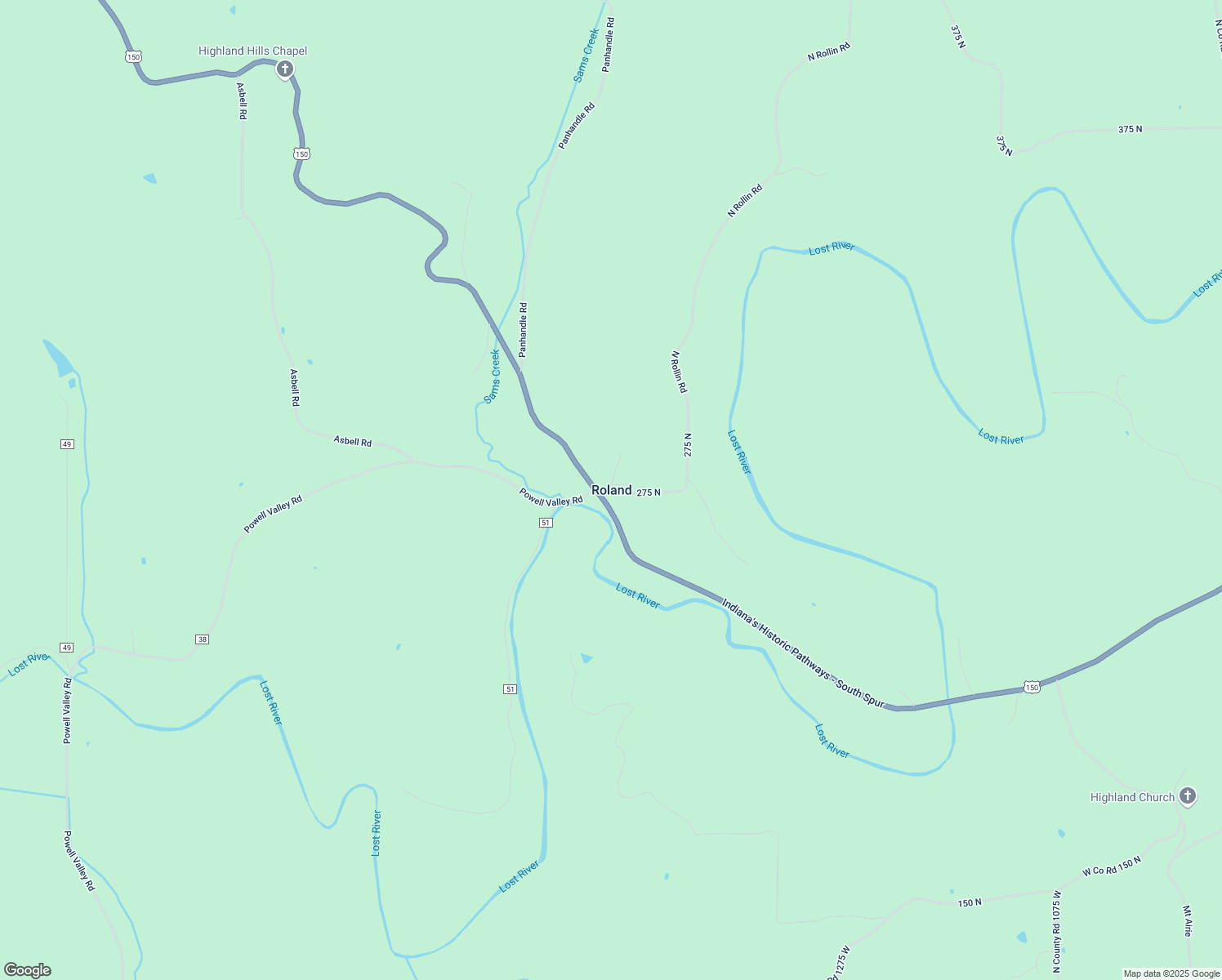 map of restaurants, bars, coffee shops, grocery stores, and more near in Roland