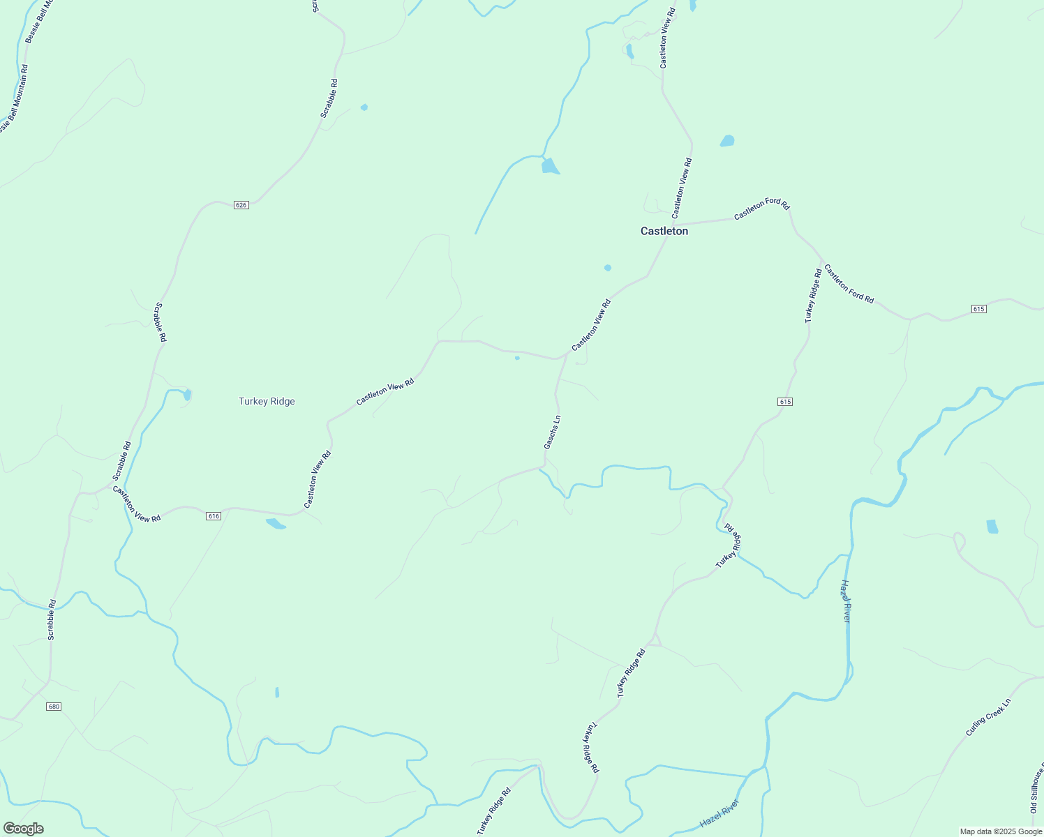 map of restaurants, bars, coffee shops, grocery stores, and more near 384 Castleton View Road in Castleton