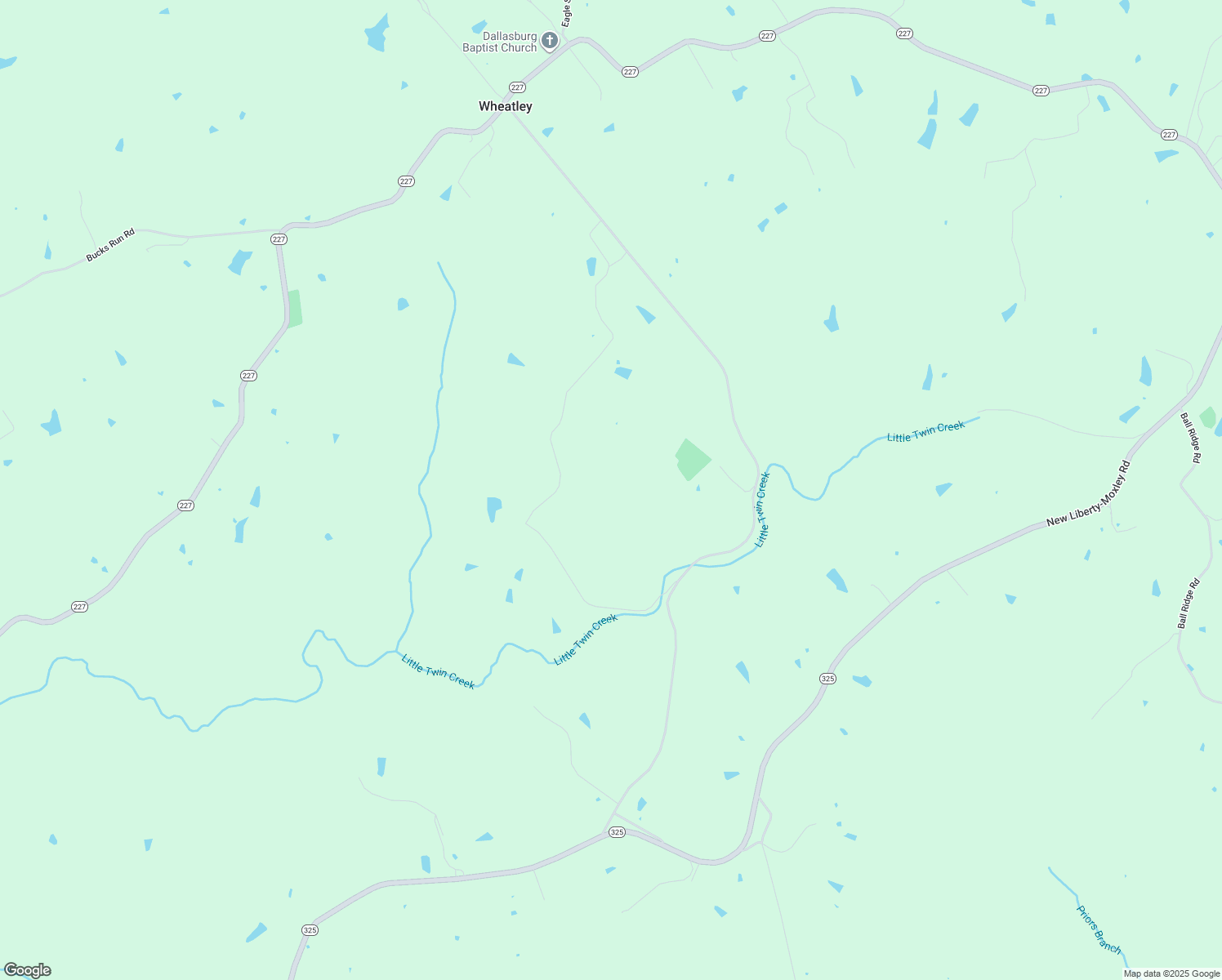 map of restaurants, bars, coffee shops, grocery stores, and more near in Worthville