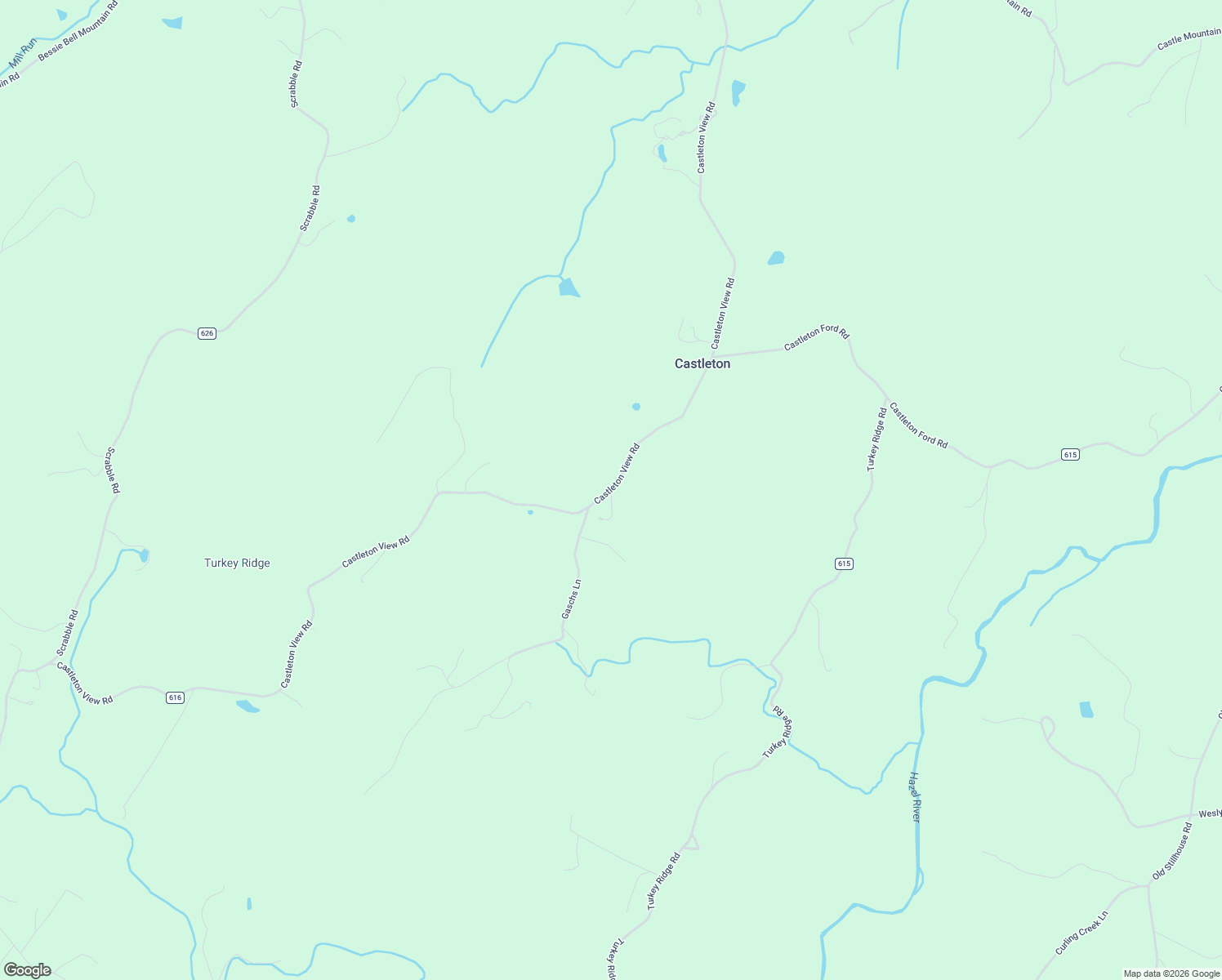 map of restaurants, bars, coffee shops, grocery stores, and more near 402 Castleton View Road in Castleton