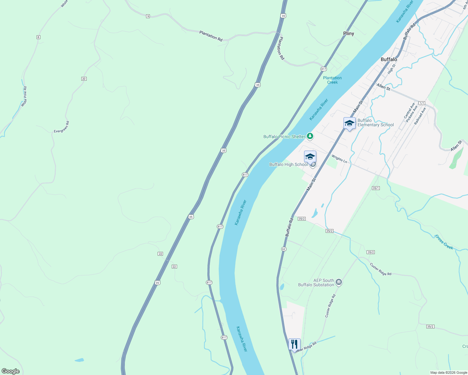 map of restaurants, bars, coffee shops, grocery stores, and more near 21549 Winfield Rd in Putnam