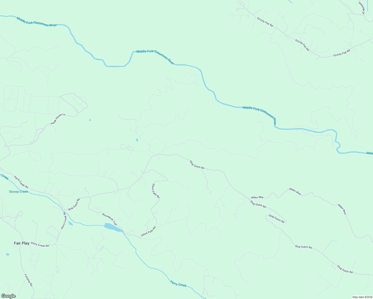 map of restaurants, bars, coffee shops, grocery stores, and more near 6719 Slug Gulch Road in Somerset