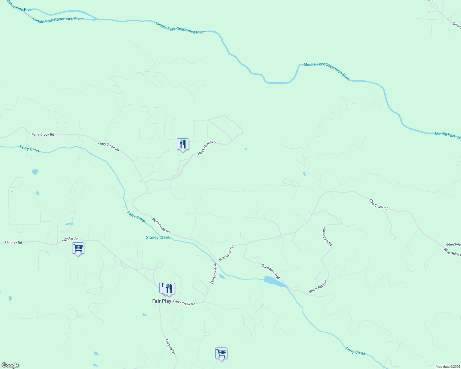 map of restaurants, bars, coffee shops, grocery stores, and more near 6301 Gray Rock Road in Somerset