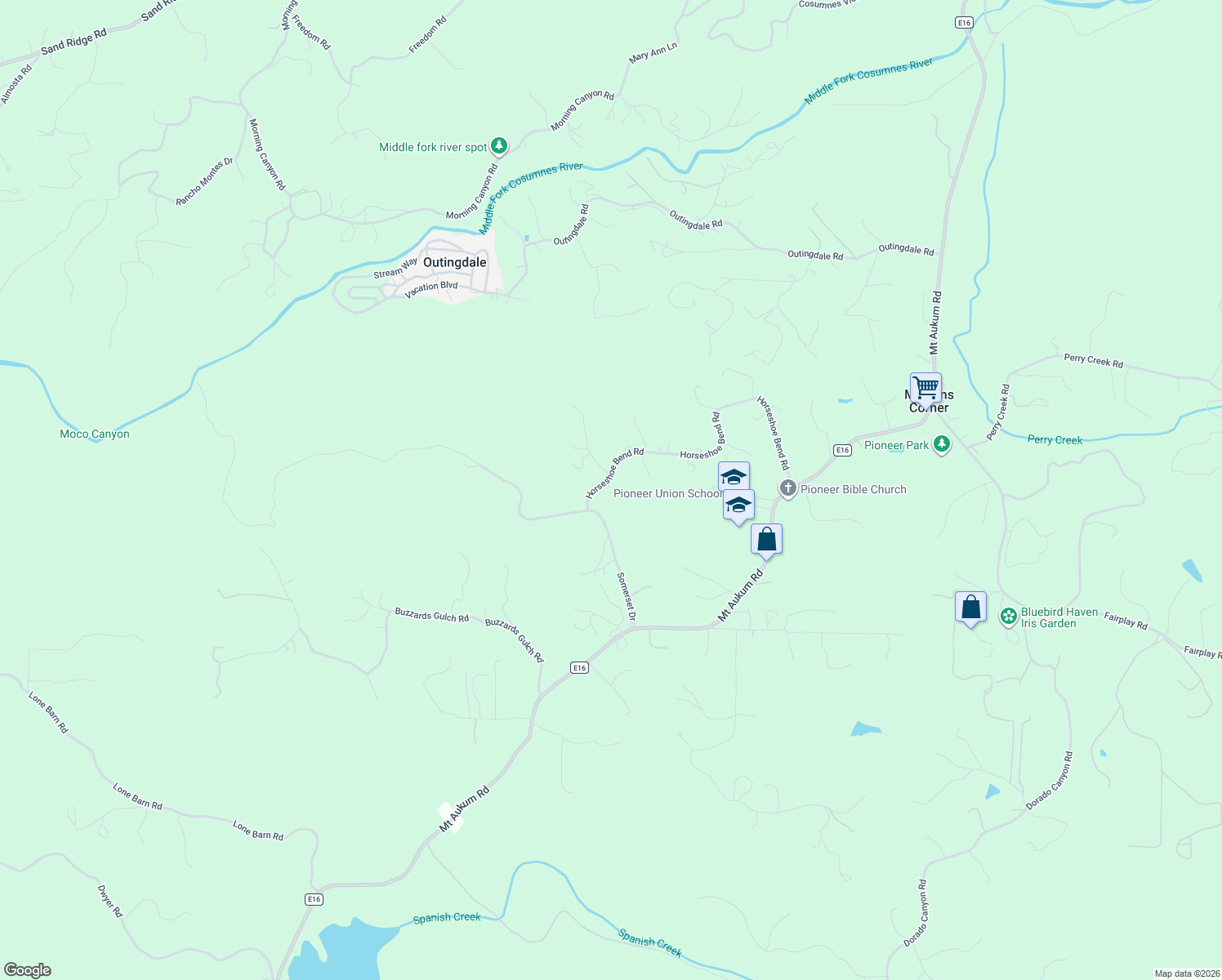 map of restaurants, bars, coffee shops, grocery stores, and more near 2940 Horseshoe Bend Road in Somerset