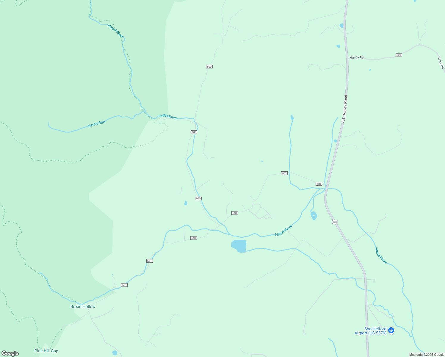 map of restaurants, bars, coffee shops, grocery stores, and more near 70 Potters Ridge Lane in Sperryville