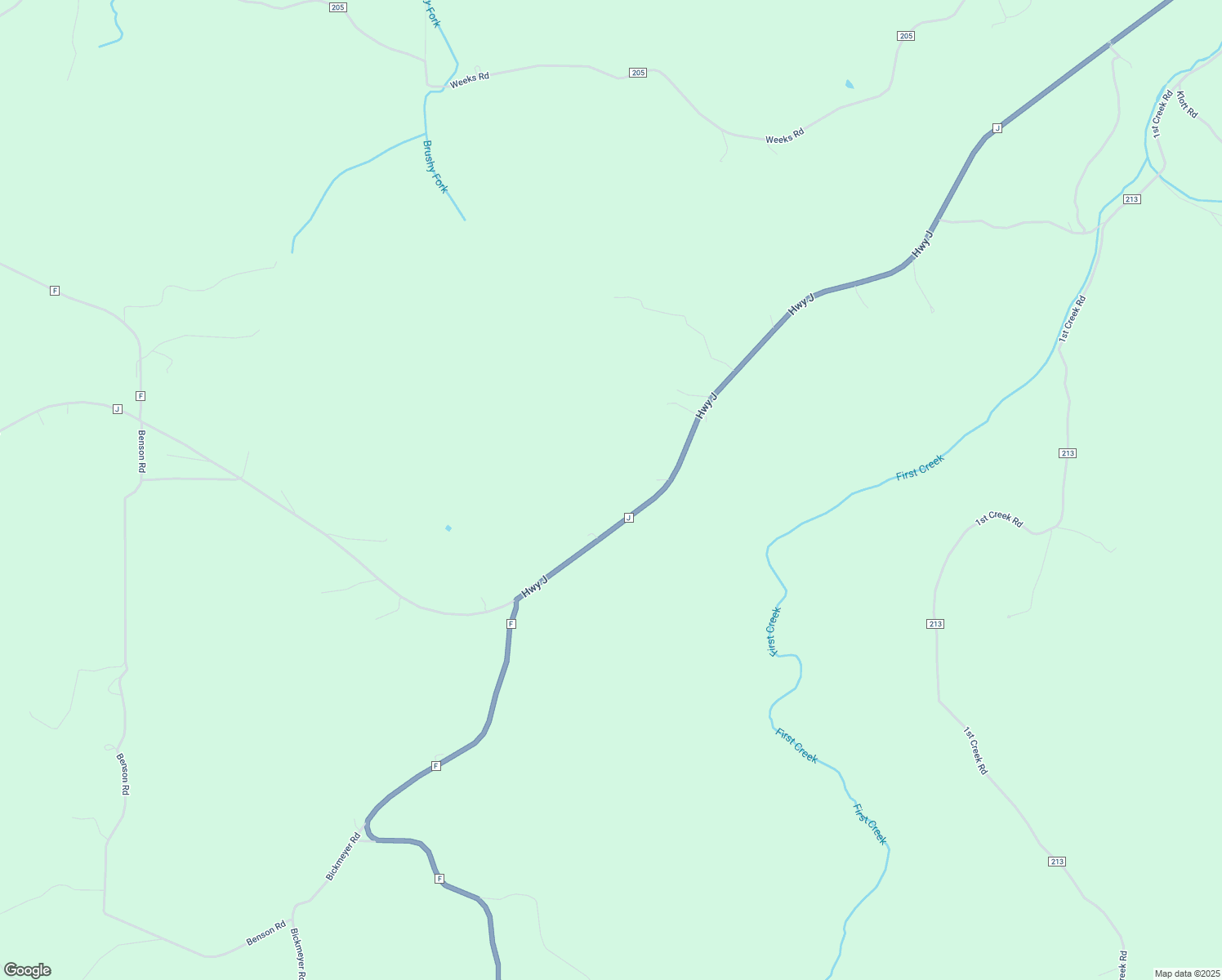 map of restaurants, bars, coffee shops, grocery stores, and more near Highway J in Hermann