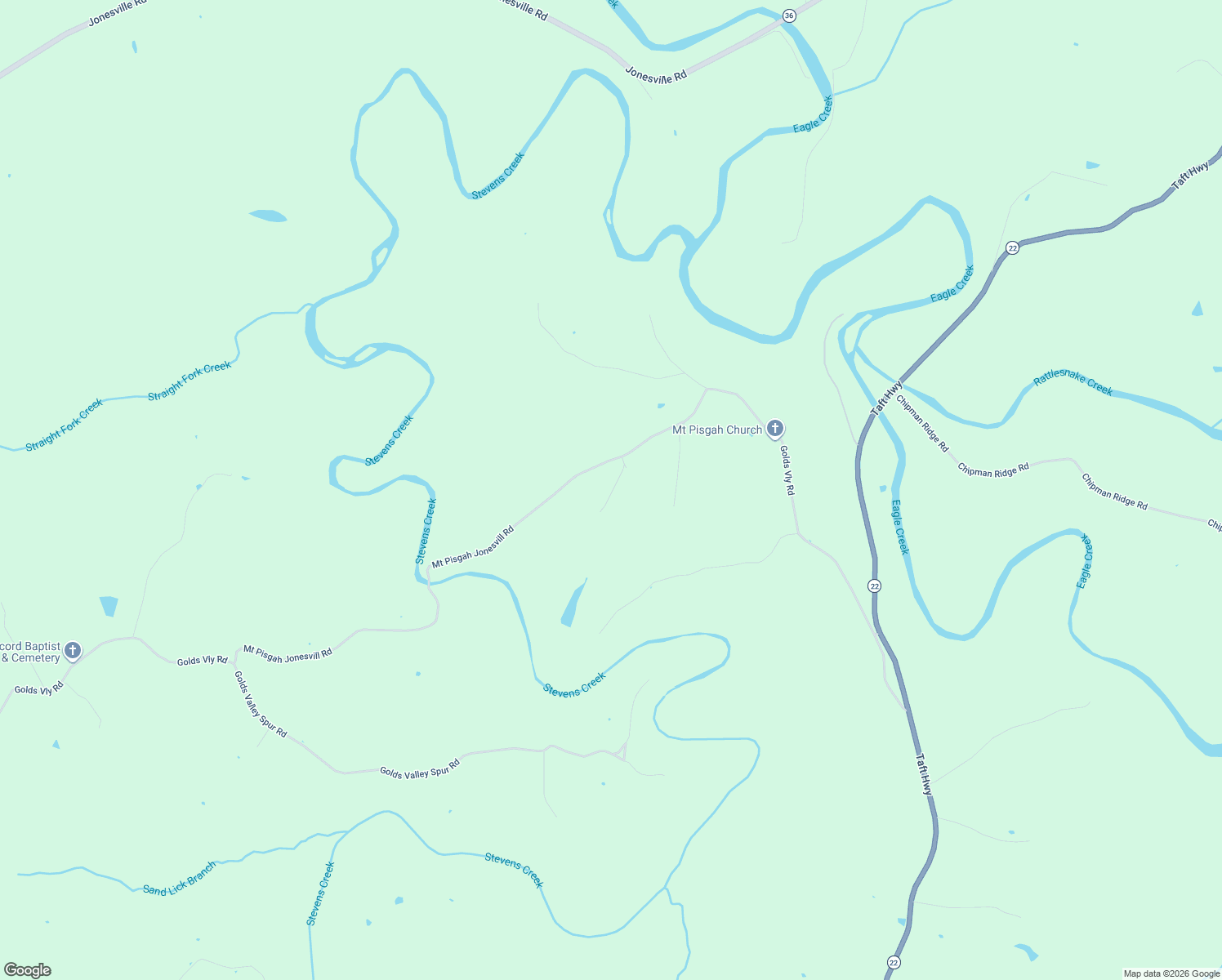 map of restaurants, bars, coffee shops, grocery stores, and more near 1500 Golds Valley Road in Dry Ridge
