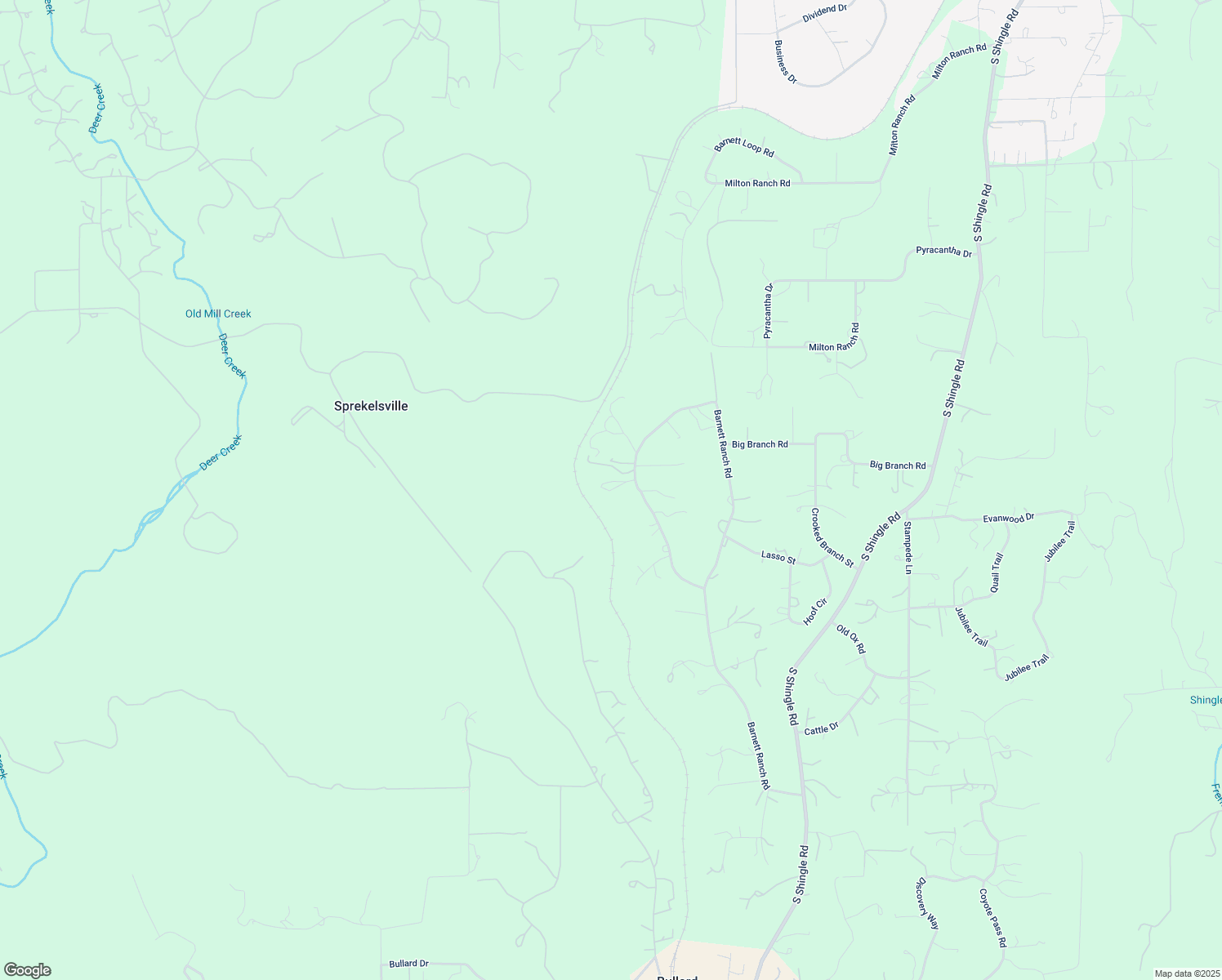 map of restaurants, bars, coffee shops, grocery stores, and more near 4405 Barnett Ranch Road in Shingle Springs