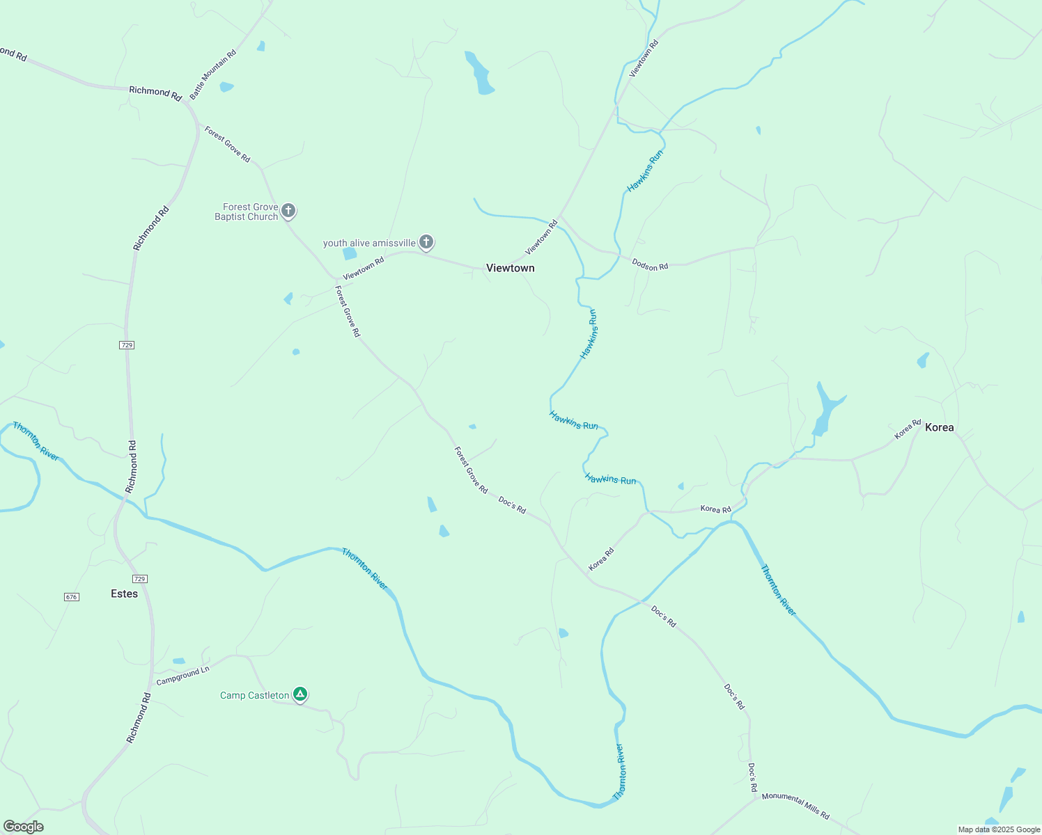 map of restaurants, bars, coffee shops, grocery stores, and more near in Viewtown