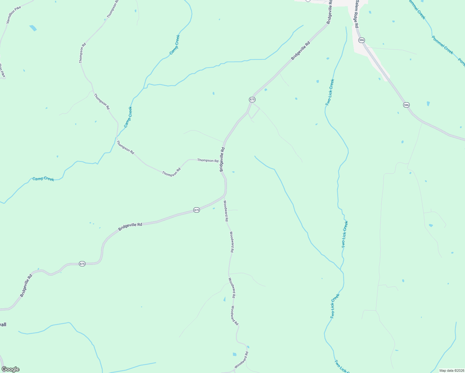 map of restaurants, bars, coffee shops, grocery stores, and more near 2507 Bridgeville Road in Germantown