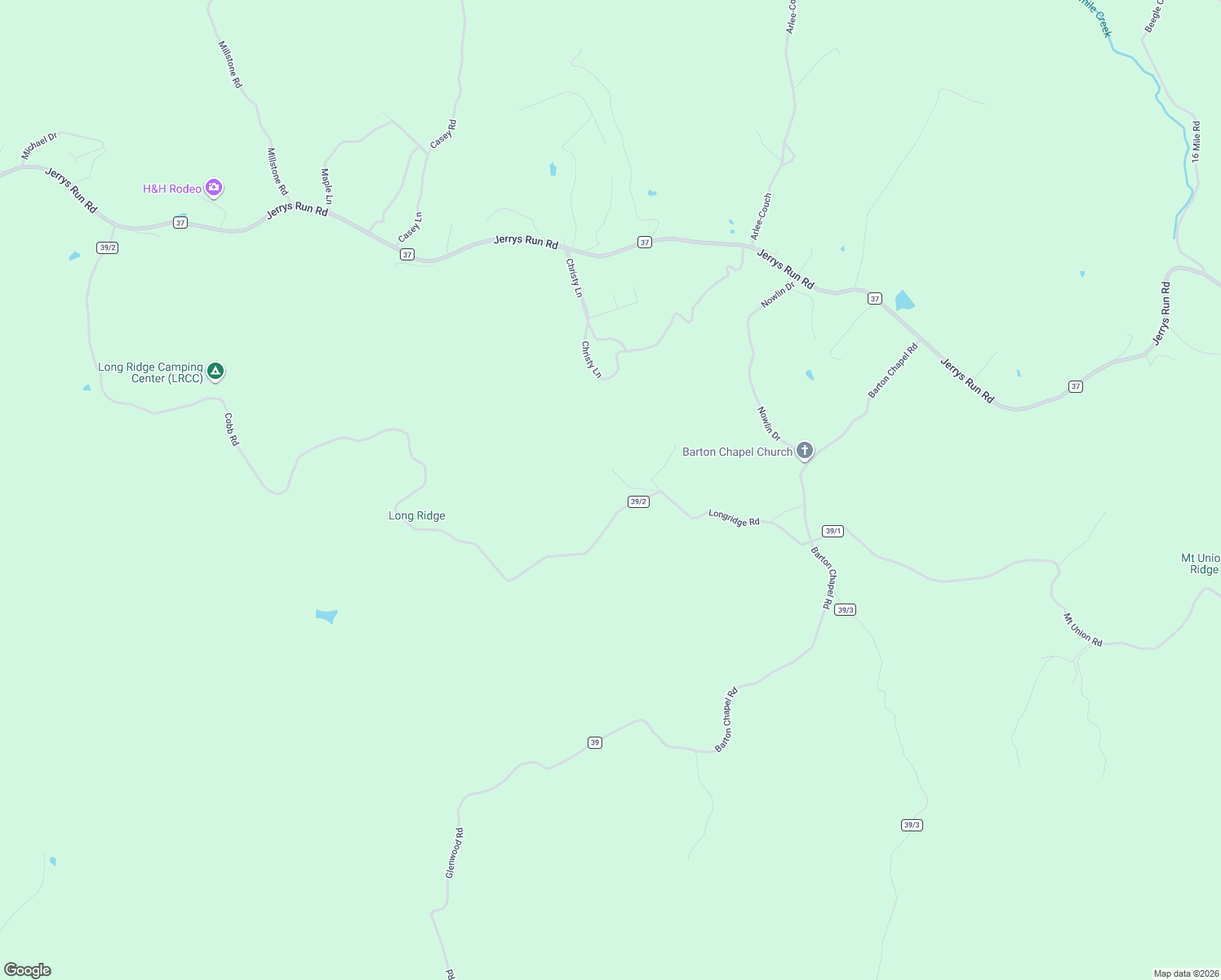 map of restaurants, bars, coffee shops, grocery stores, and more near 955 County Route 39/2 in Apple Grove
