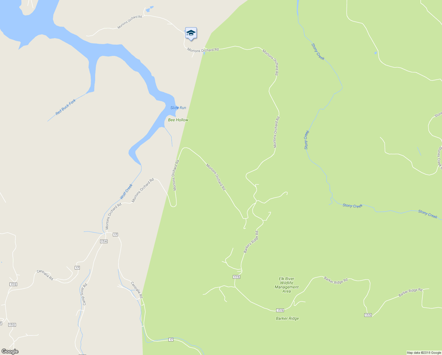 map of restaurants, bars, coffee shops, grocery stores, and more near 1777 Mortons Orchard Road in Sutton