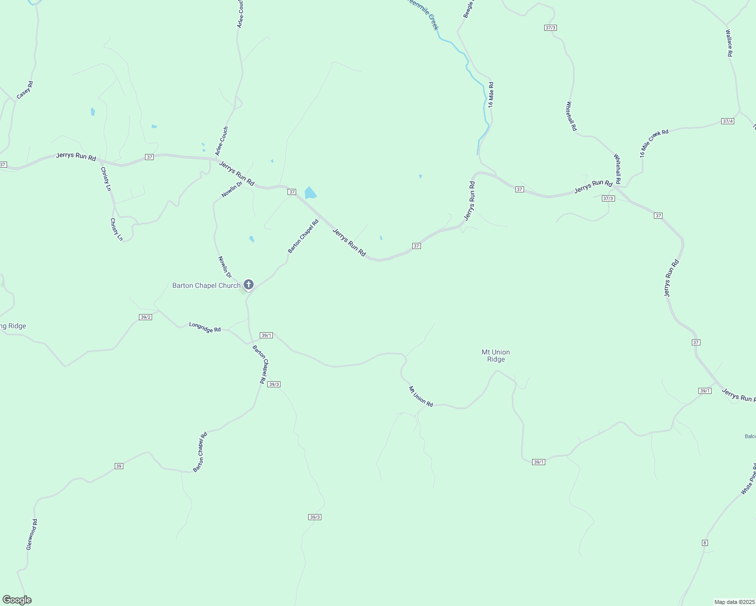 map of restaurants, bars, coffee shops, grocery stores, and more near 13330 Jerrys Run Road in Apple Grove