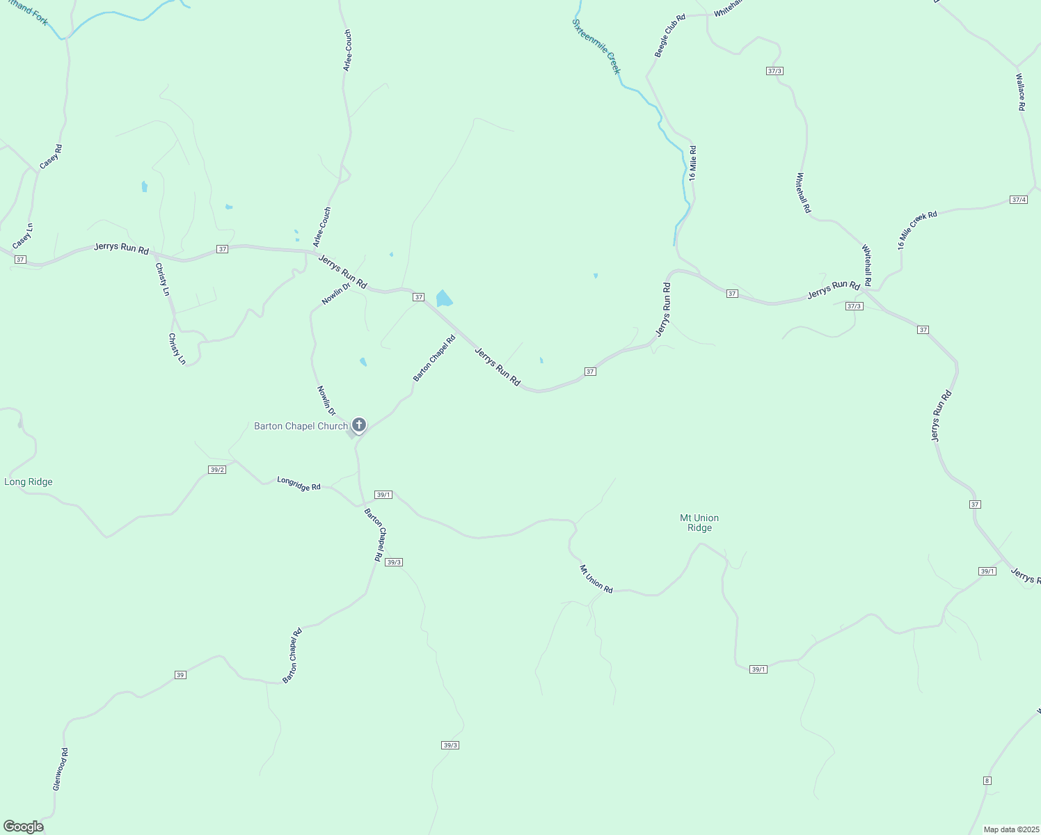 map of restaurants, bars, coffee shops, grocery stores, and more near 13330 Jerrys Run Road in Apple Grove