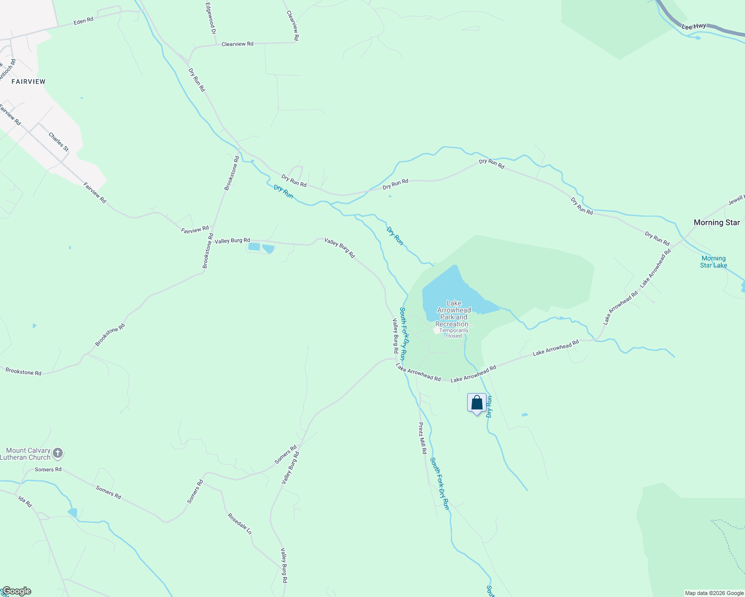 map of restaurants, bars, coffee shops, grocery stores, and more near 928 Valleyburg Road in Luray