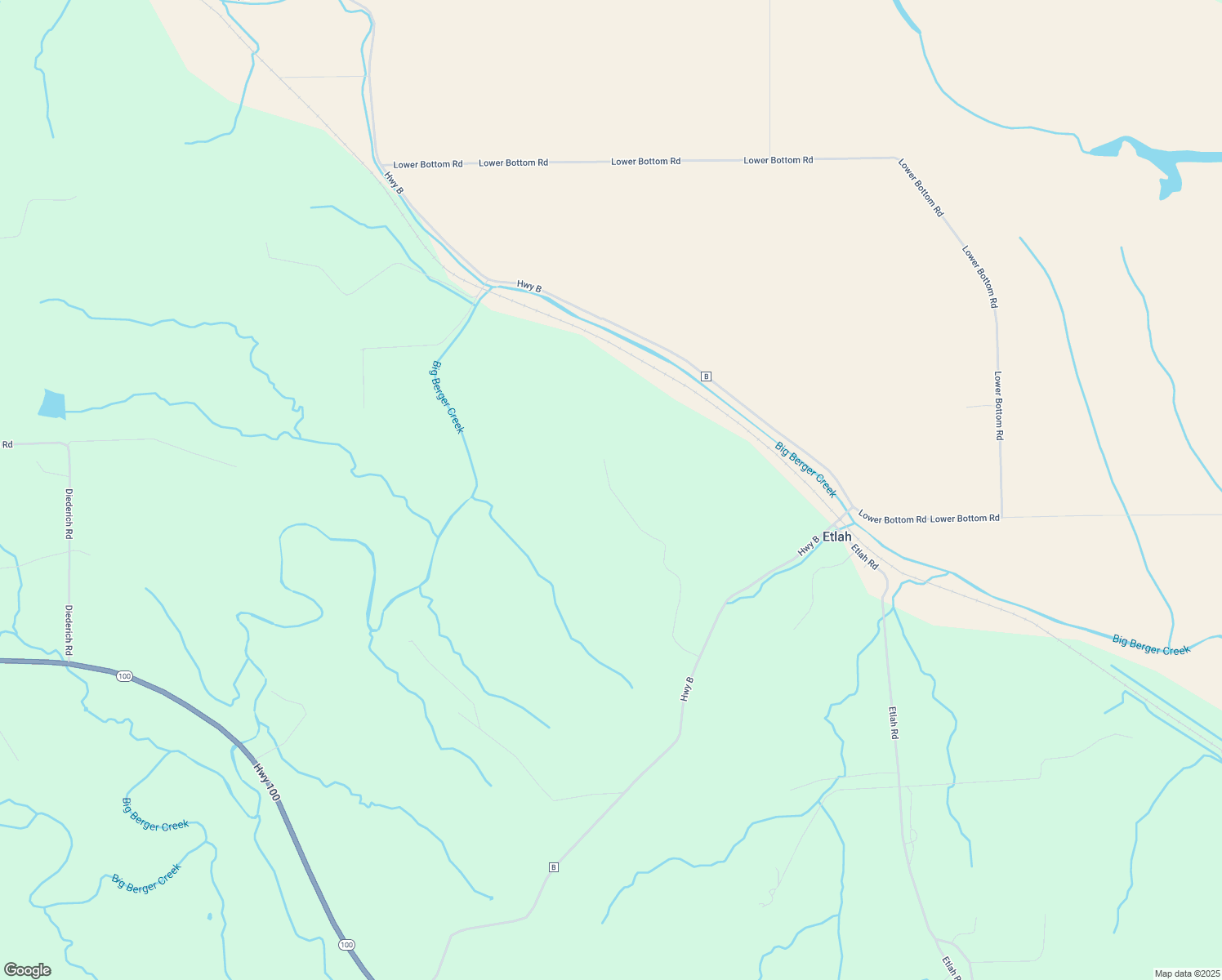 map of restaurants, bars, coffee shops, grocery stores, and more near 401 Pehle Lane in Berger