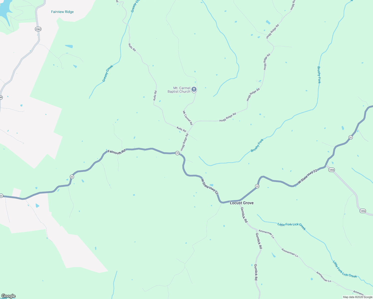 map of restaurants, bars, coffee shops, grocery stores, and more near 64 Hogg Ridge Road in Williamstown