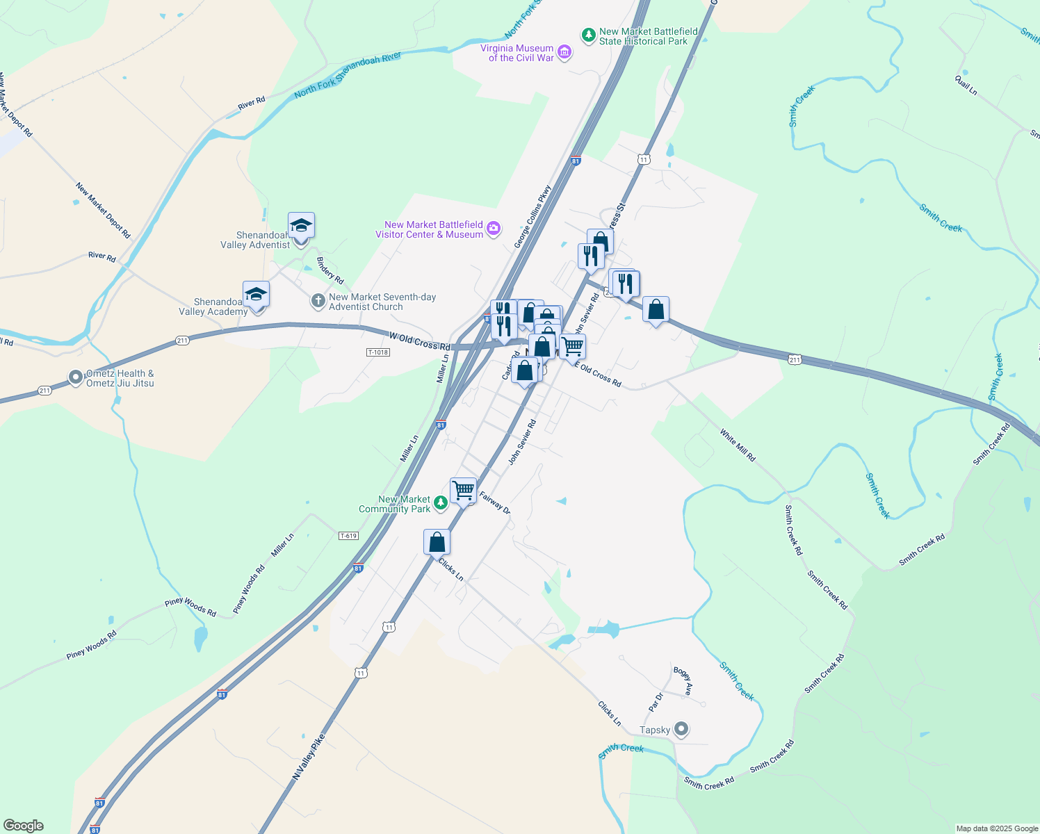 9508 Lee Highway, New Market VA Walk Score