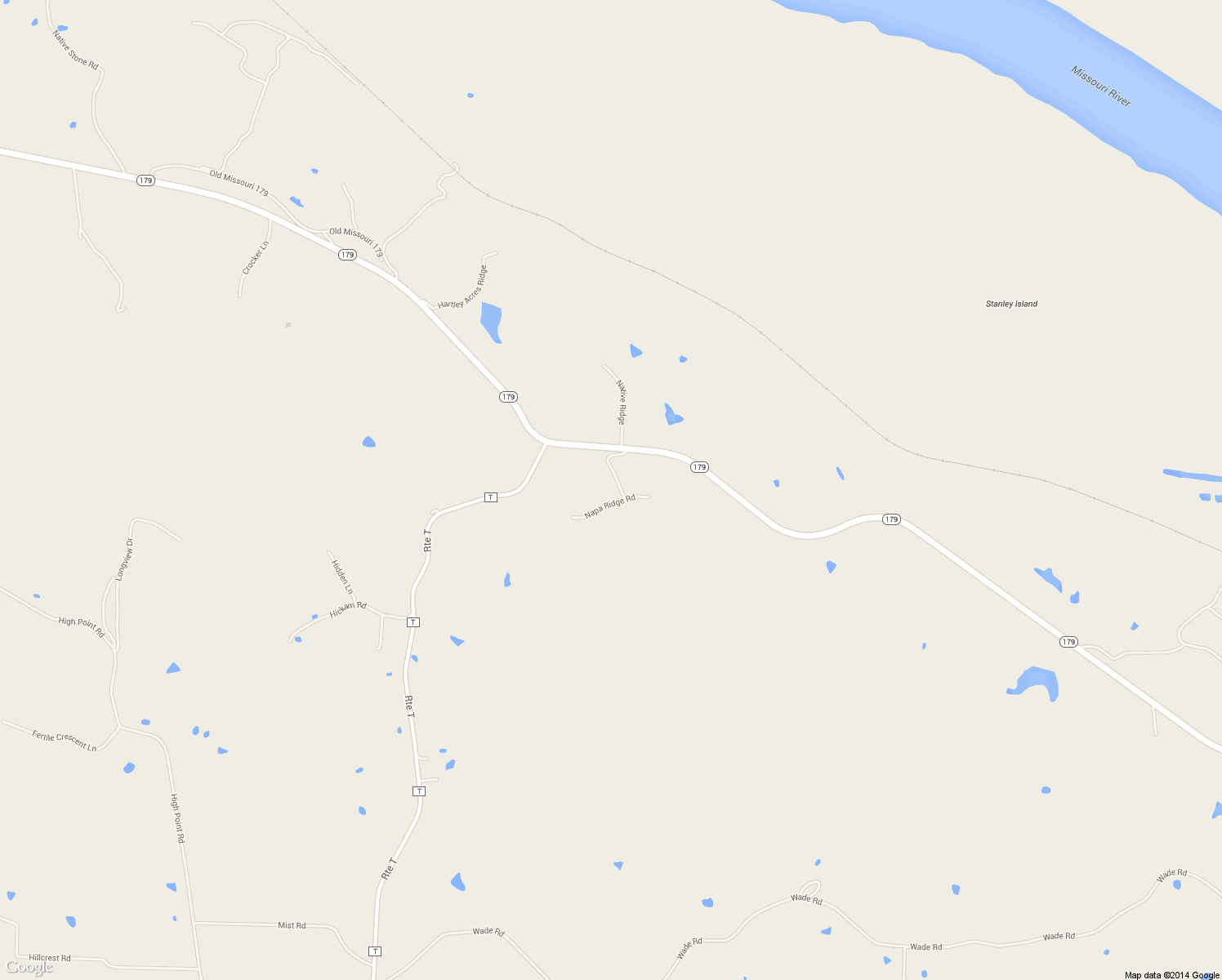 map of restaurants, bars, coffee shops, grocery stores, and more near 6108 Napa Ridge Road in Jefferson City