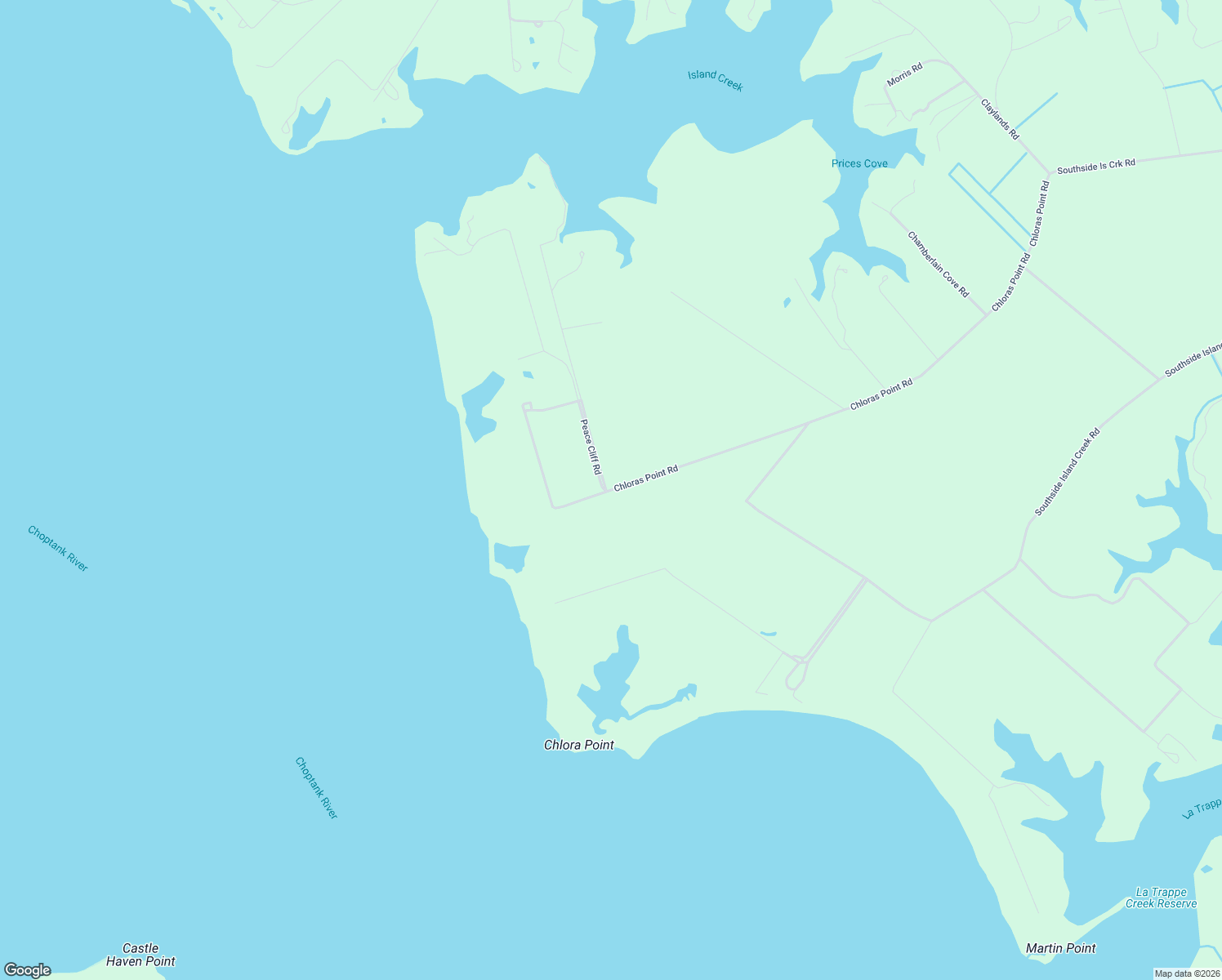map of restaurants, bars, coffee shops, grocery stores, and more near 27262 Chloras Point Rd in Trappe