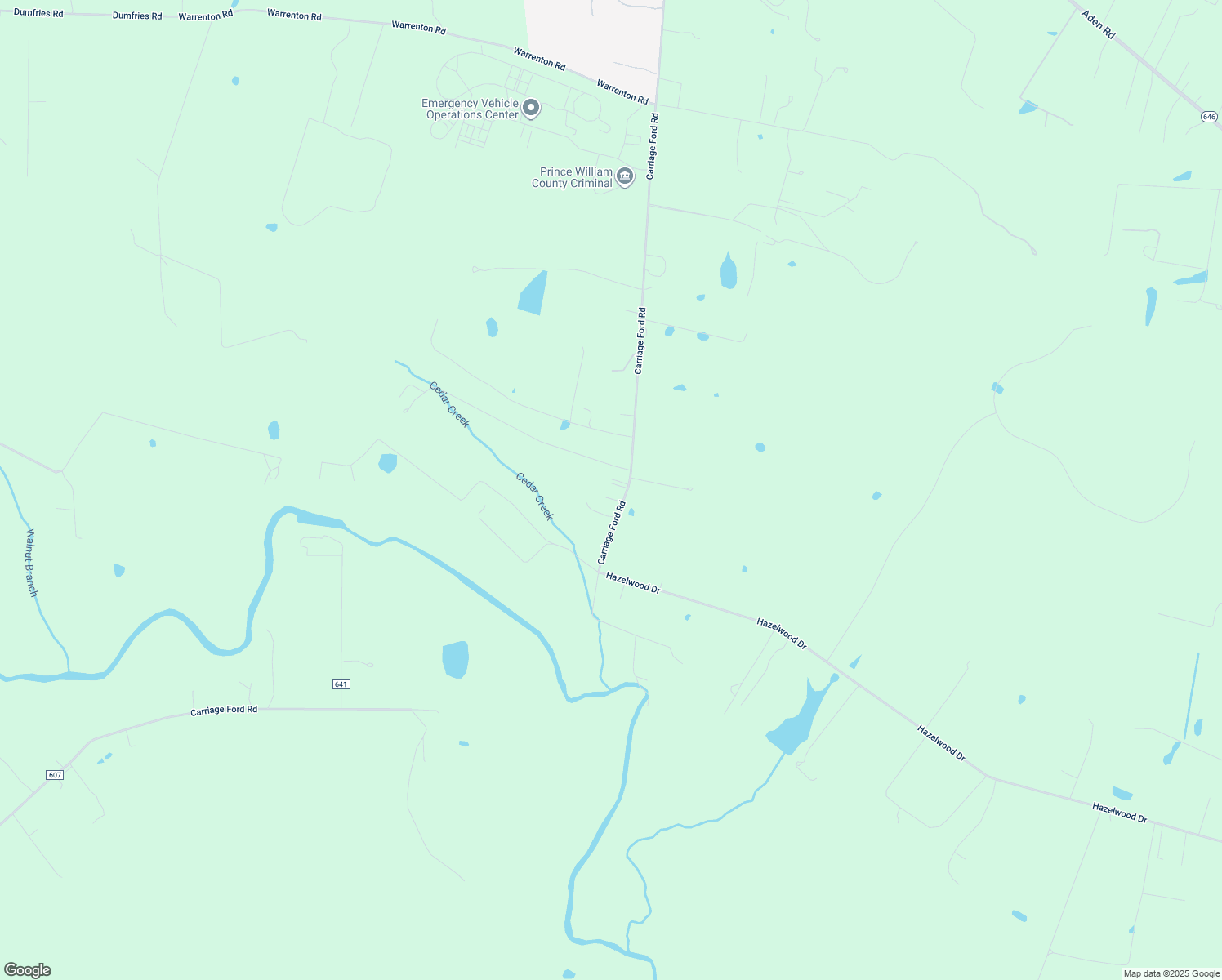 map of restaurants, bars, coffee shops, grocery stores, and more near 14060 Carriage Ford Road in Nokesville