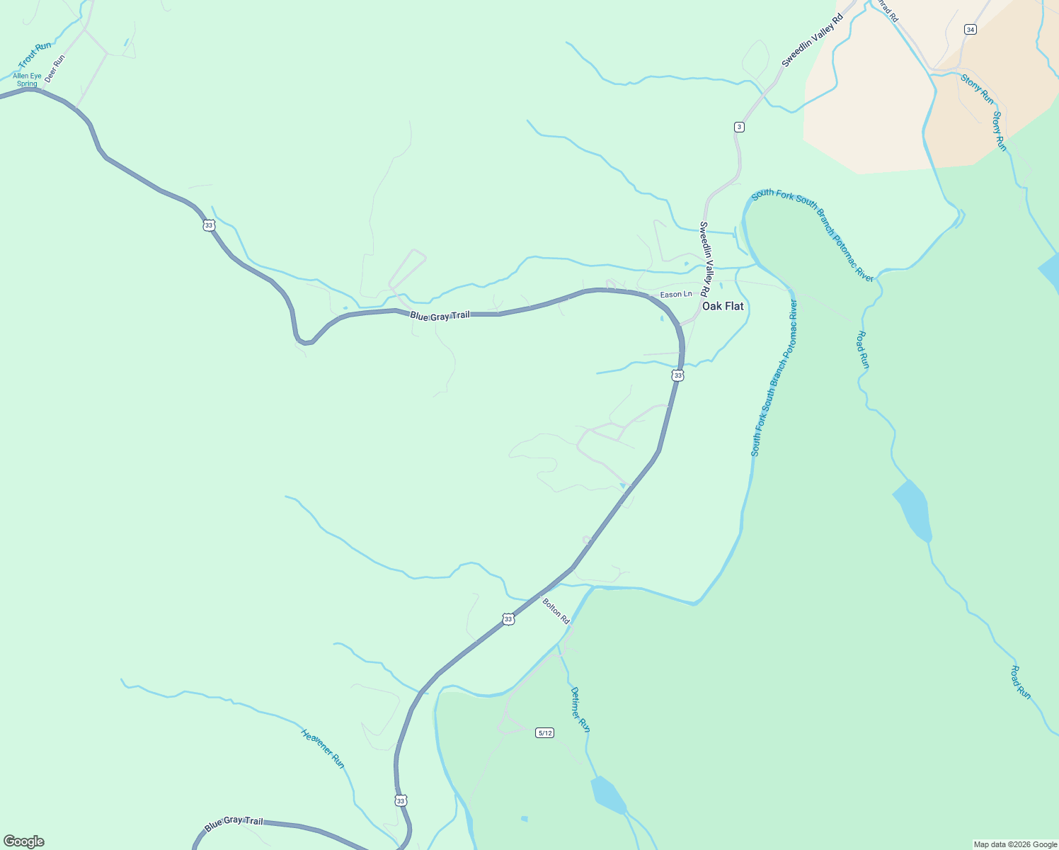 map of restaurants, bars, coffee shops, grocery stores, and more near in Oak Flat