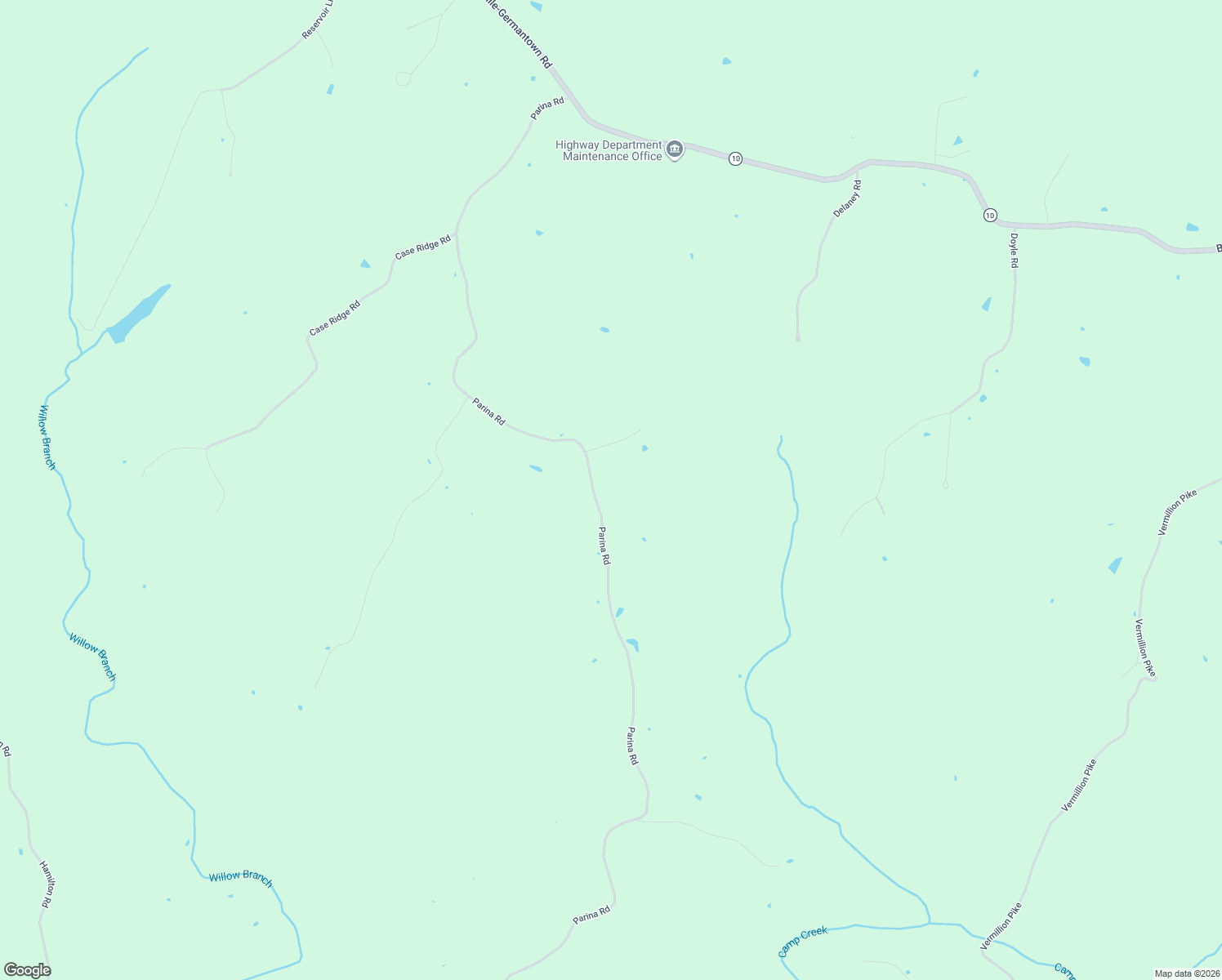 map of restaurants, bars, coffee shops, grocery stores, and more near 1507 Parina Road in Brooksville