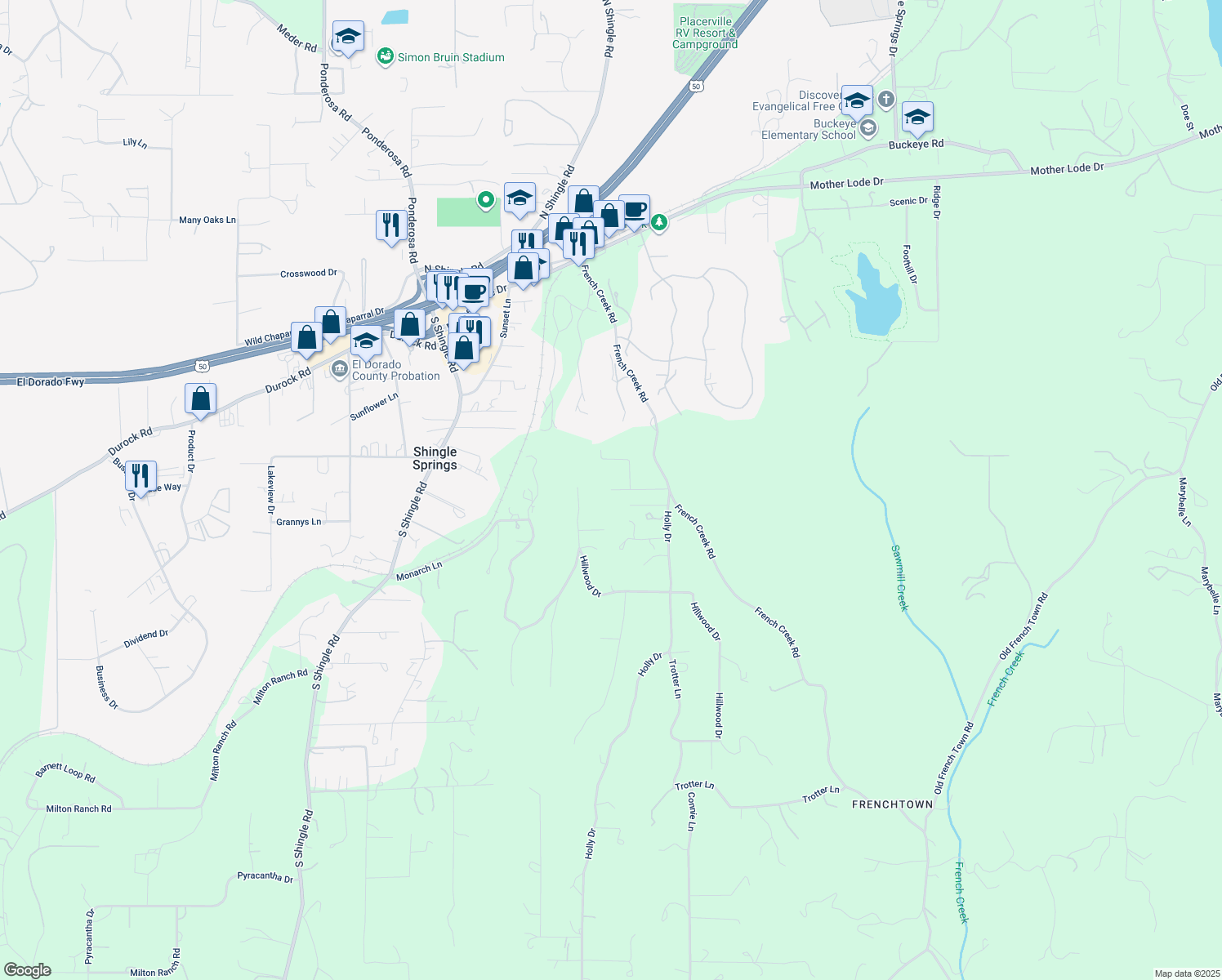 4248 Lorrain Street, Shingle Springs CA Walk Score