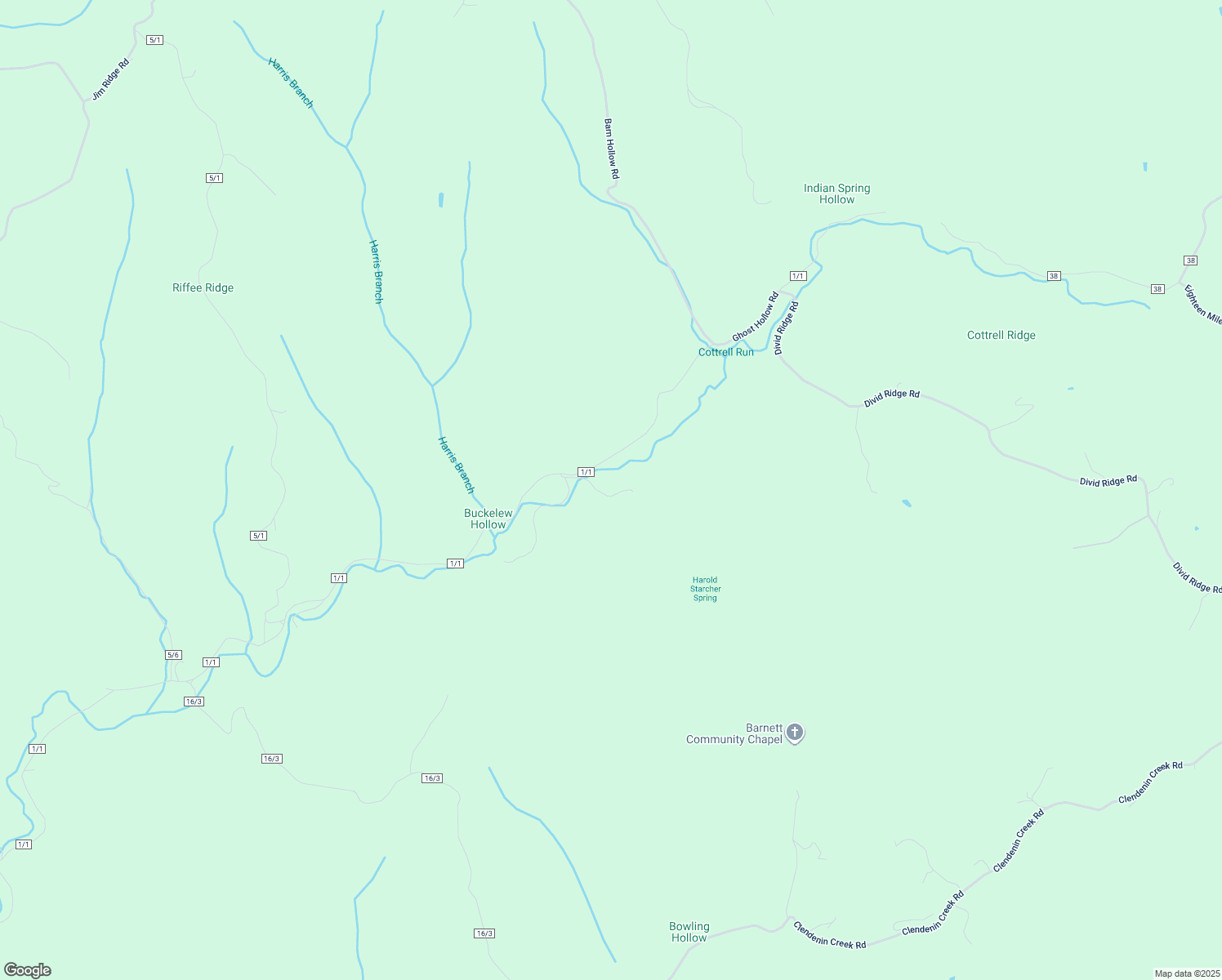 map of restaurants, bars, coffee shops, grocery stores, and more near 5020 Ghost Hollow Road in Liberty