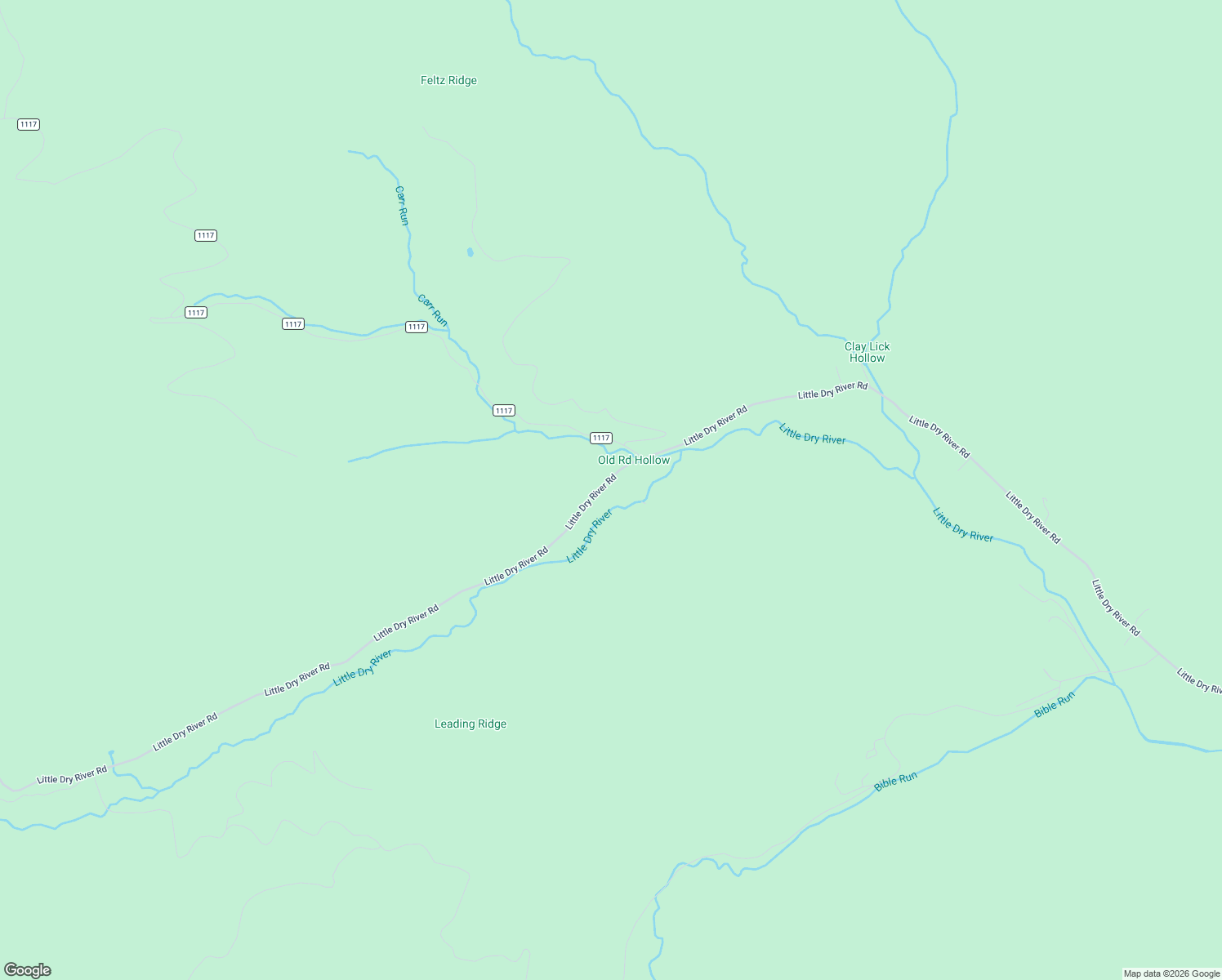 map of restaurants, bars, coffee shops, grocery stores, and more near 19217 Little Dry River Road in Fulks Run
