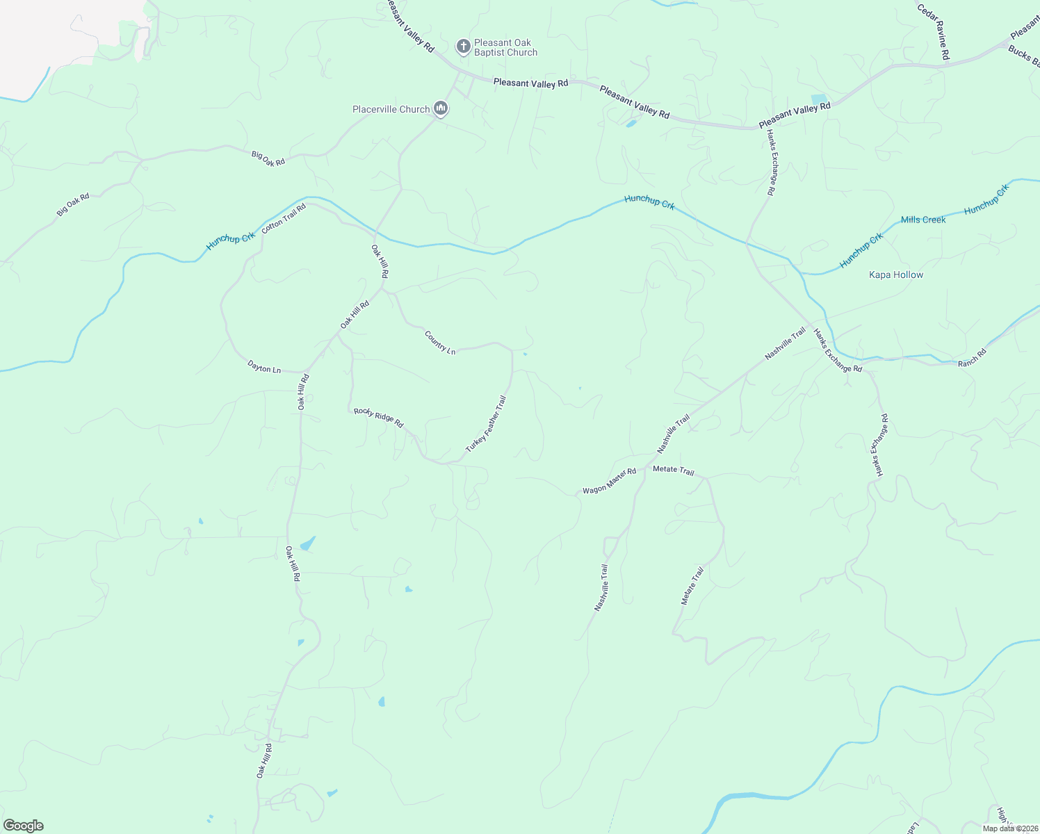 map of restaurants, bars, coffee shops, grocery stores, and more near 1921 Turkey Feather Trail in Placerville
