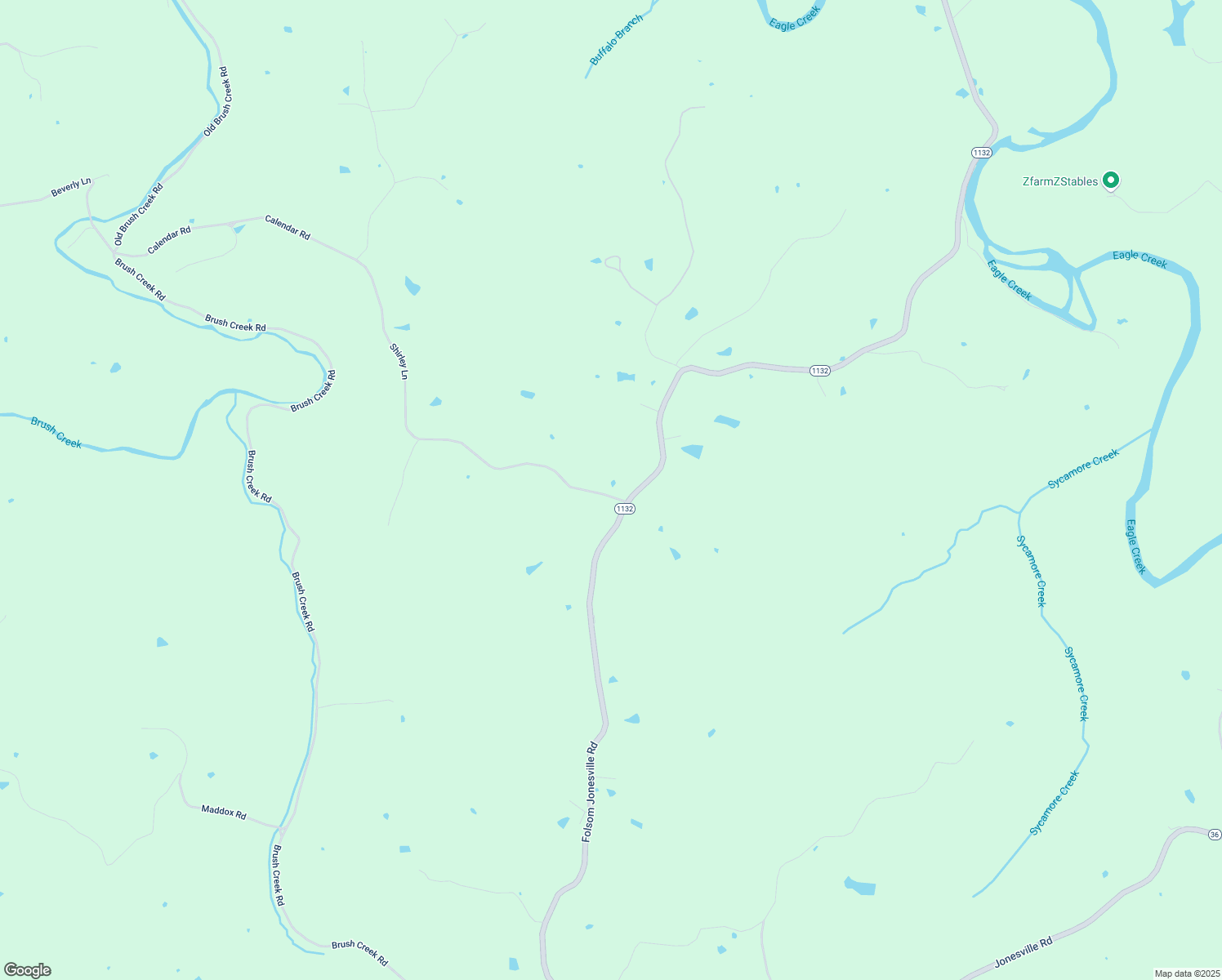 map of restaurants, bars, coffee shops, grocery stores, and more near 1710 Folsom Jonesville Road in Jonesville