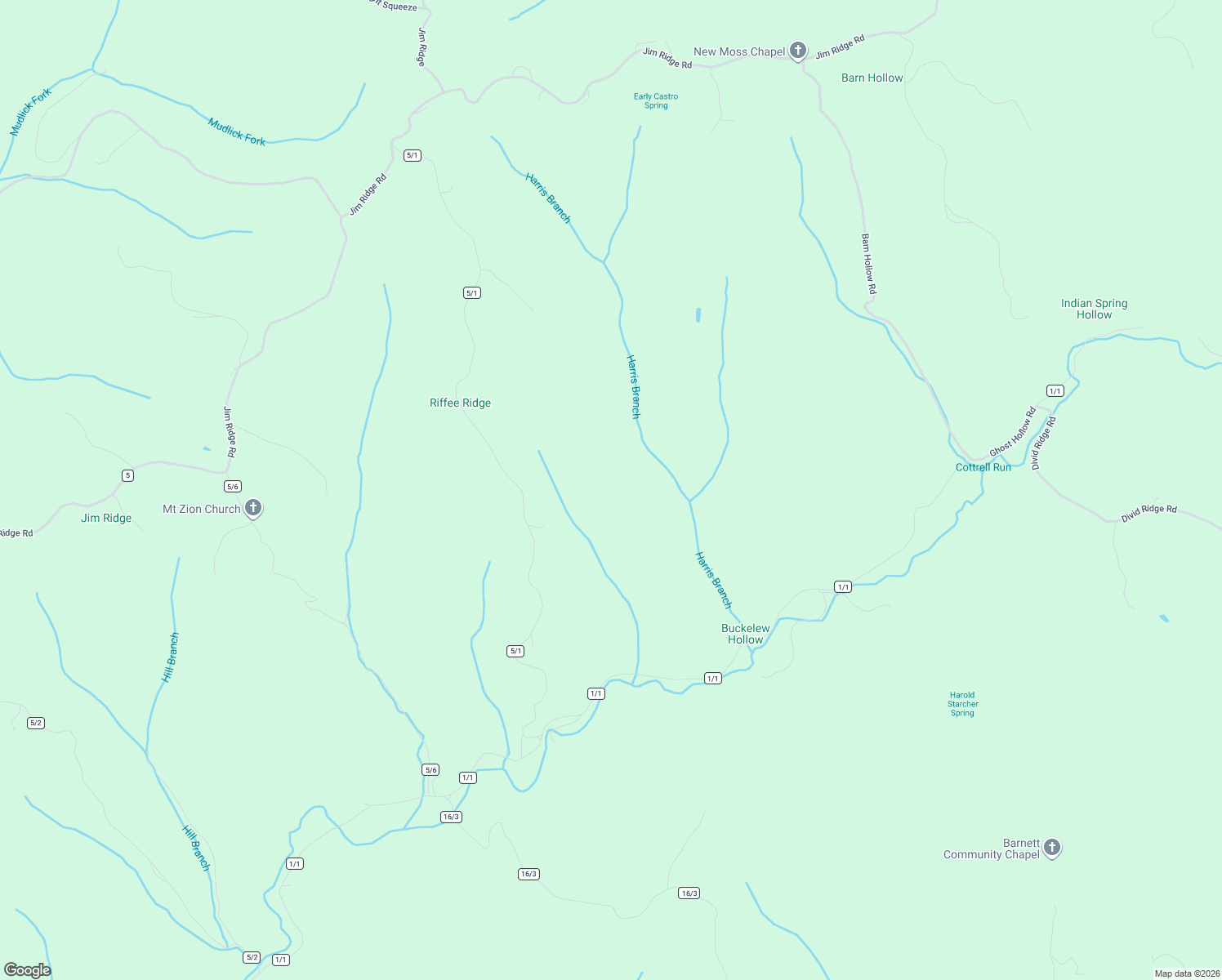 map of restaurants, bars, coffee shops, grocery stores, and more near 1304 Riffee Ridge in Given