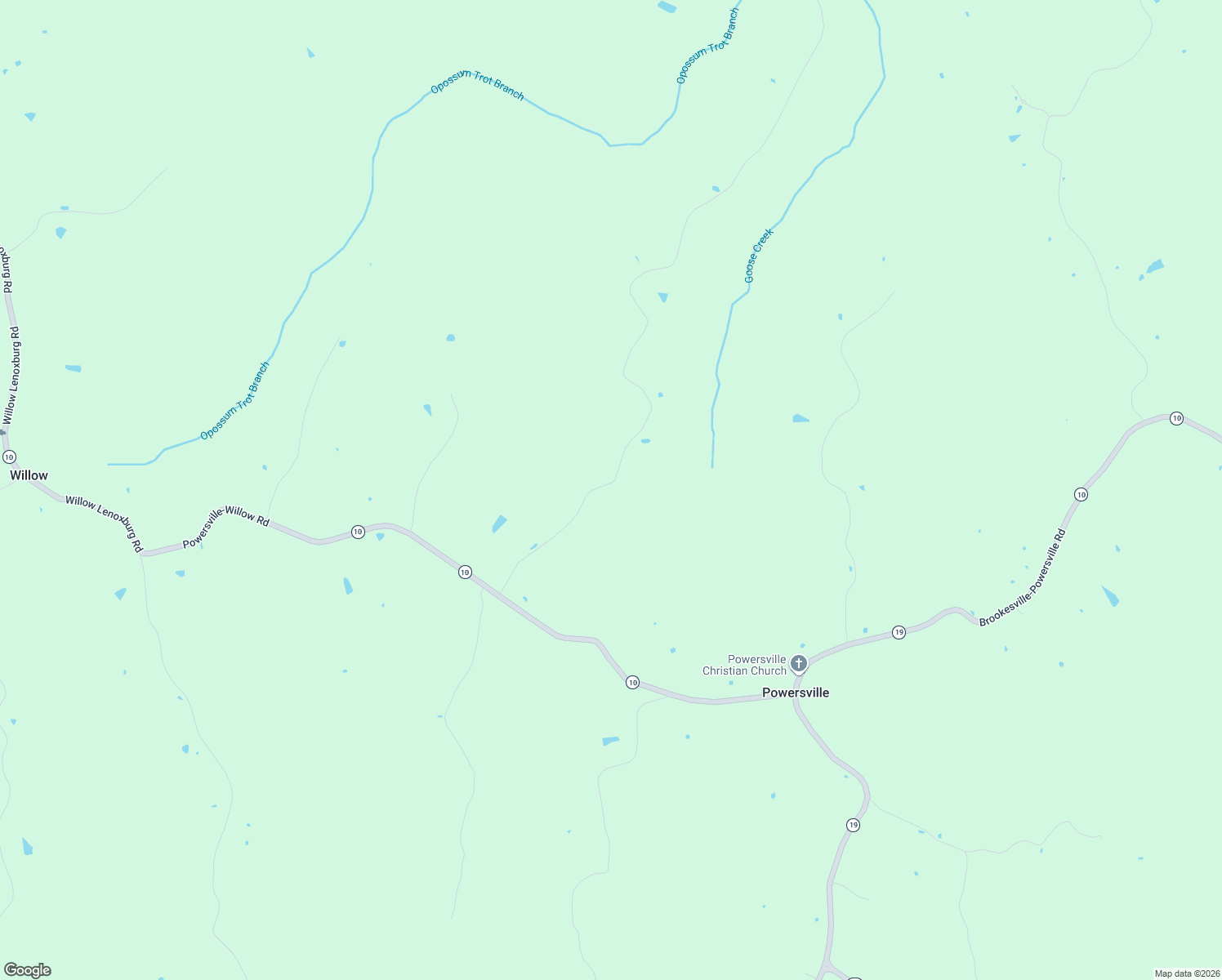 map of restaurants, bars, coffee shops, grocery stores, and more near 453 Cook Ridge Road in Brooksville