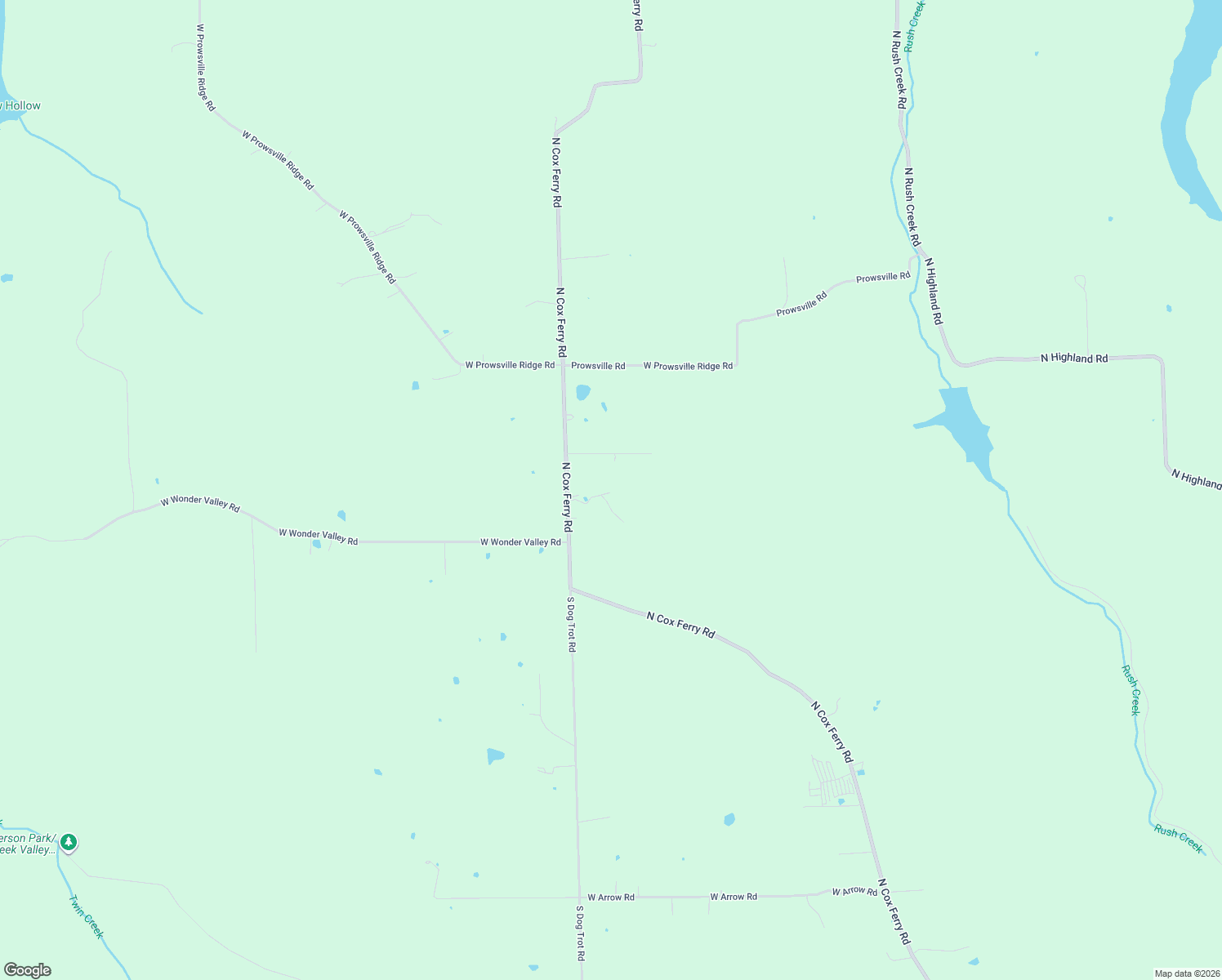 map of restaurants, bars, coffee shops, grocery stores, and more near 4621 North Cox Ferry Road in Salem