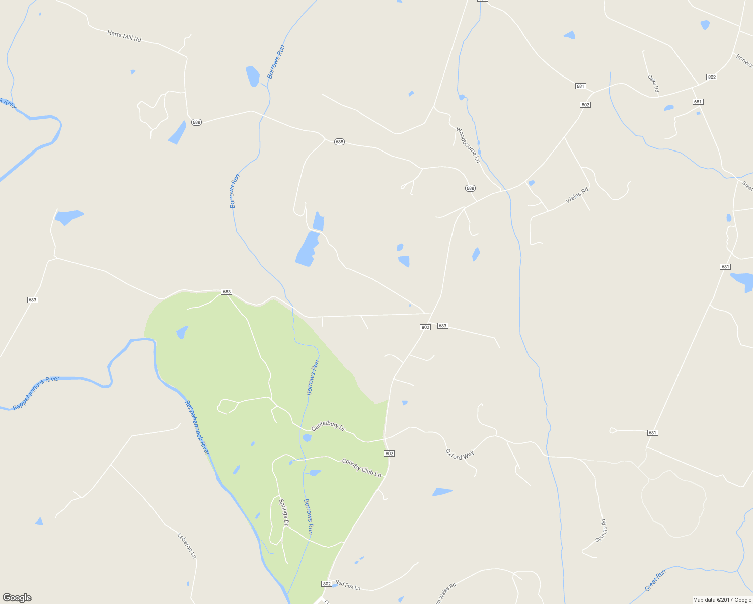 map of restaurants, bars, coffee shops, grocery stores, and more near 8460 Turnbull Road in Warrenton