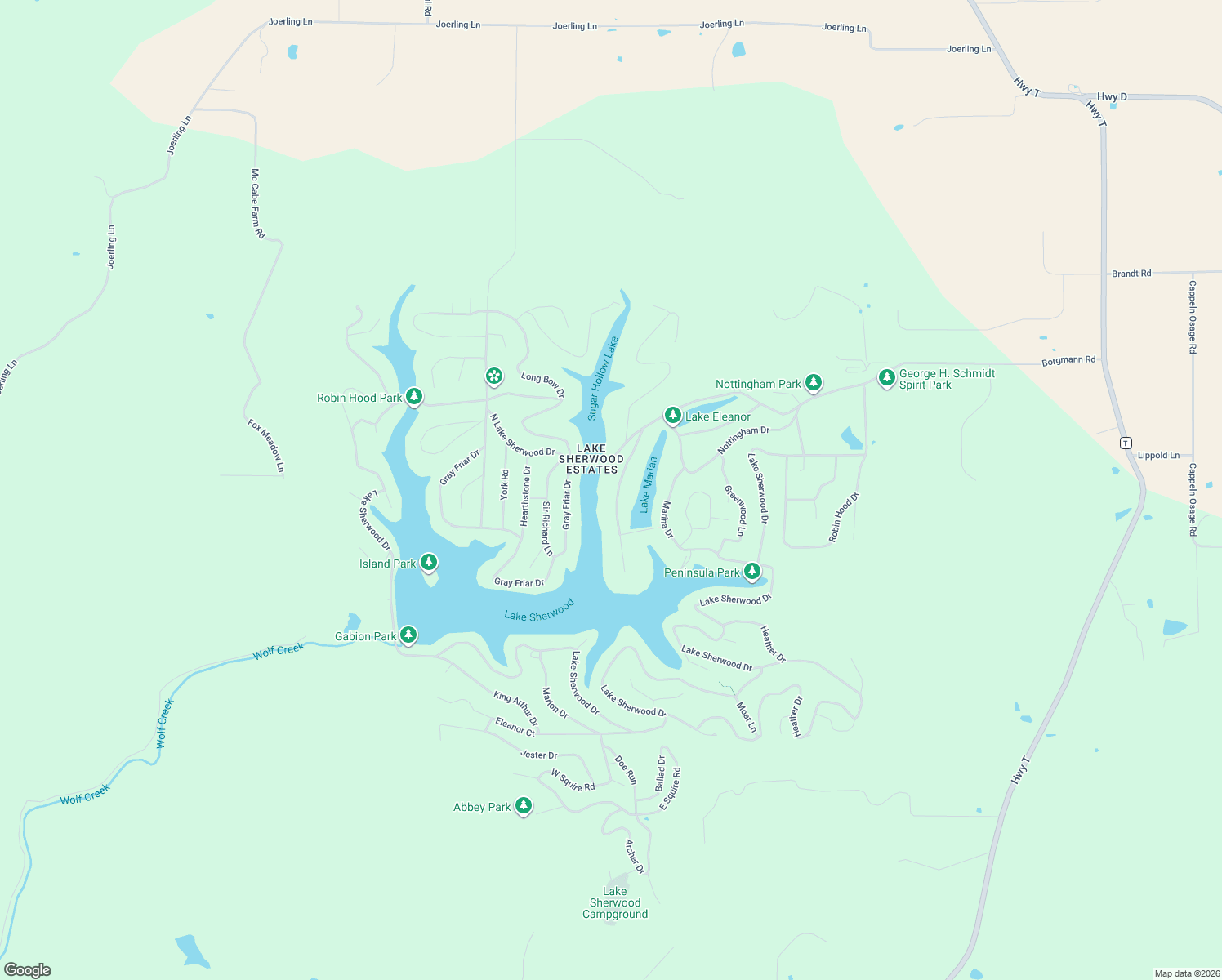 map of restaurants, bars, coffee shops, grocery stores, and more near 181 South Kings Road in Marthasville